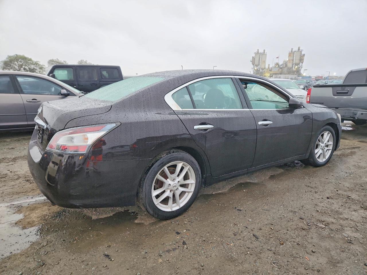 2013 Nissan Maxima S Black vin: 1N4AA5AP7DC834478