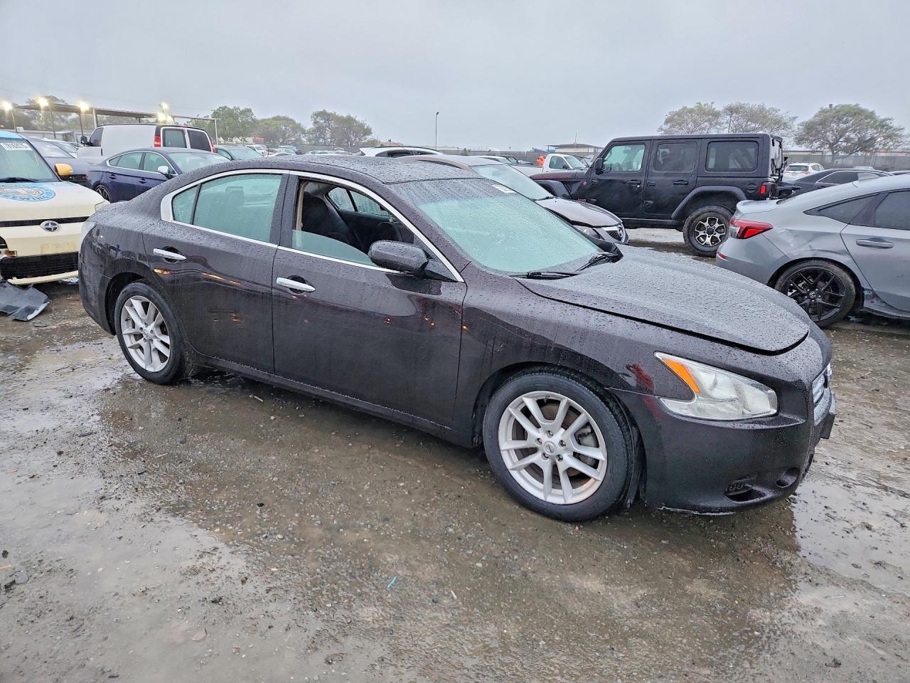 2013 Nissan Maxima S Black vin: 1N4AA5AP7DC834478