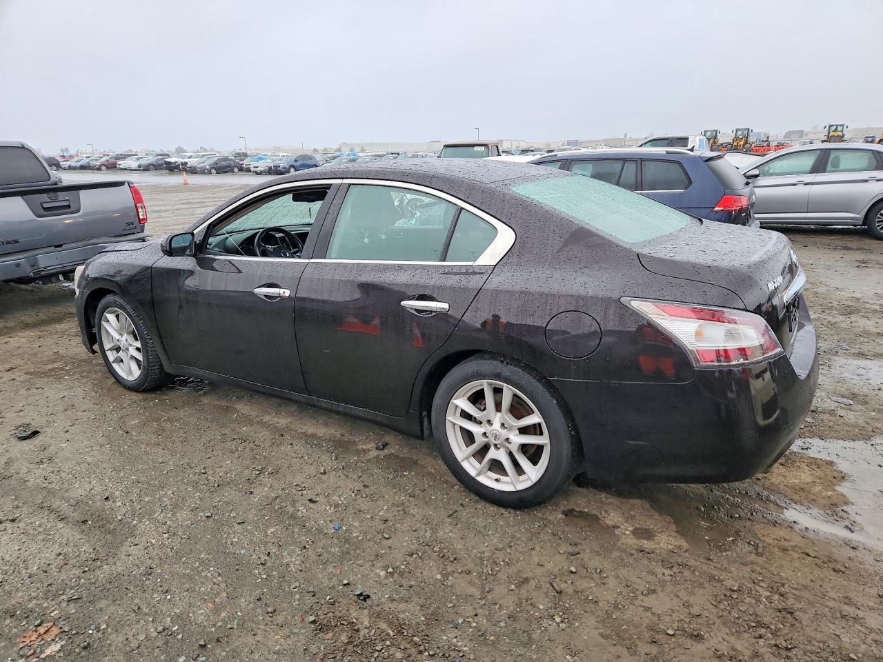 2013 Nissan Maxima S Black vin: 1N4AA5AP7DC834478