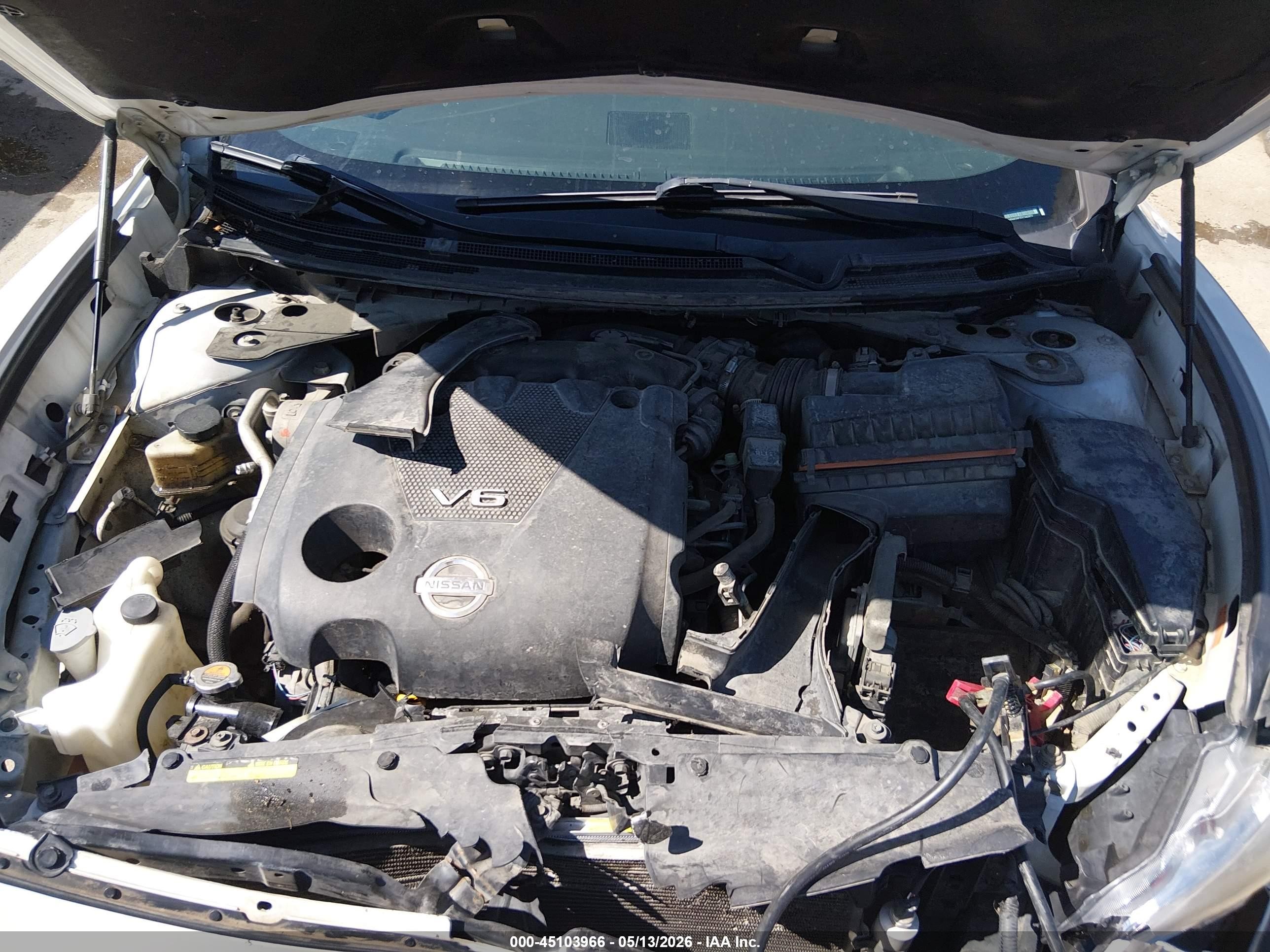 2013 Nissan Maxima 3.5 Sv Beige vin: 1N4AA5AP7DC840877