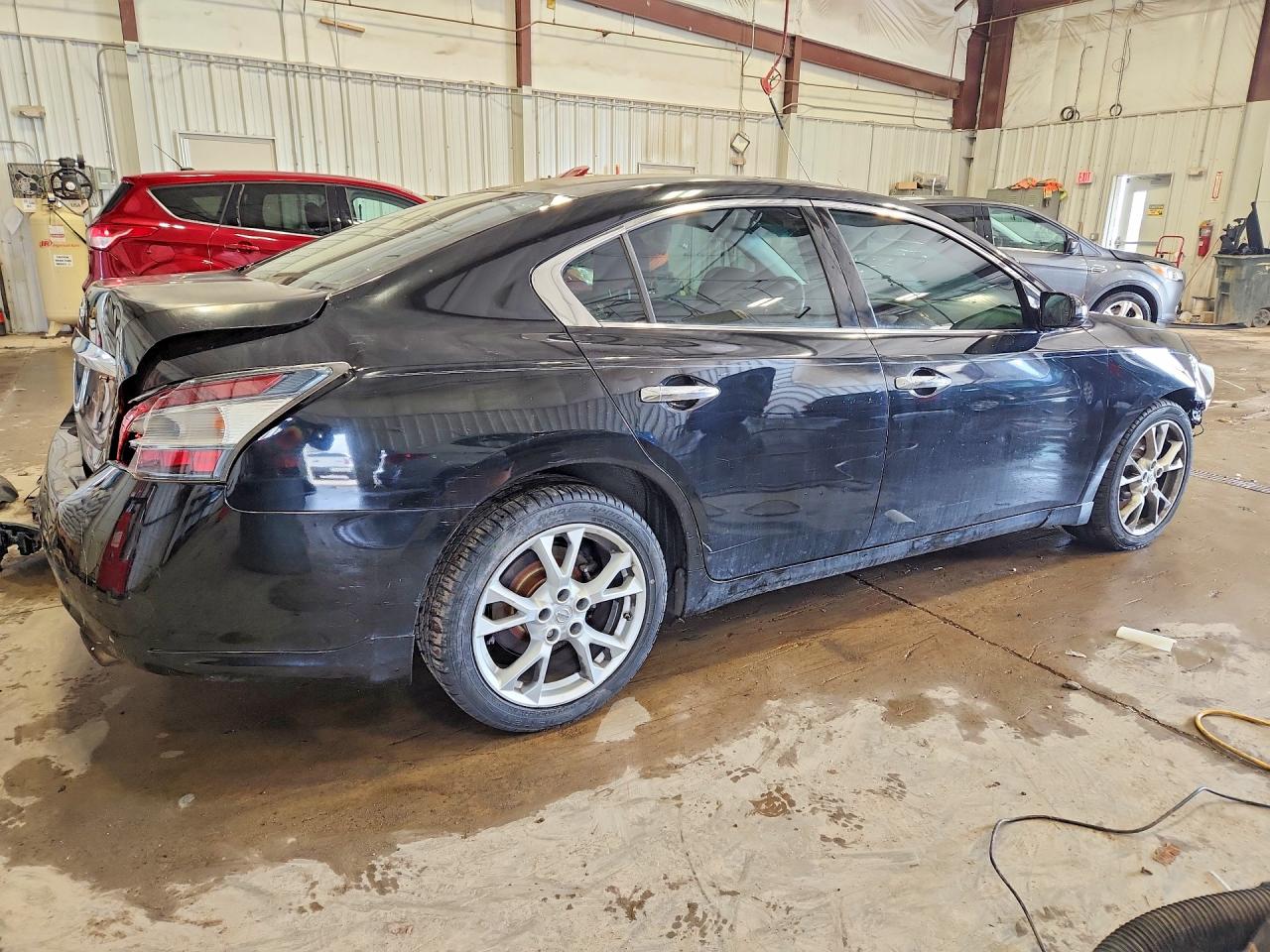 2013 Nissan Maxima 3.5 S Black vin: 1N4AA5AP7DC845979