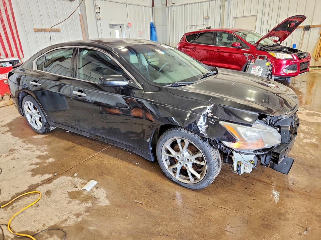 2013 Nissan Maxima 3.5 S Black vin: 1N4AA5AP7DC845979