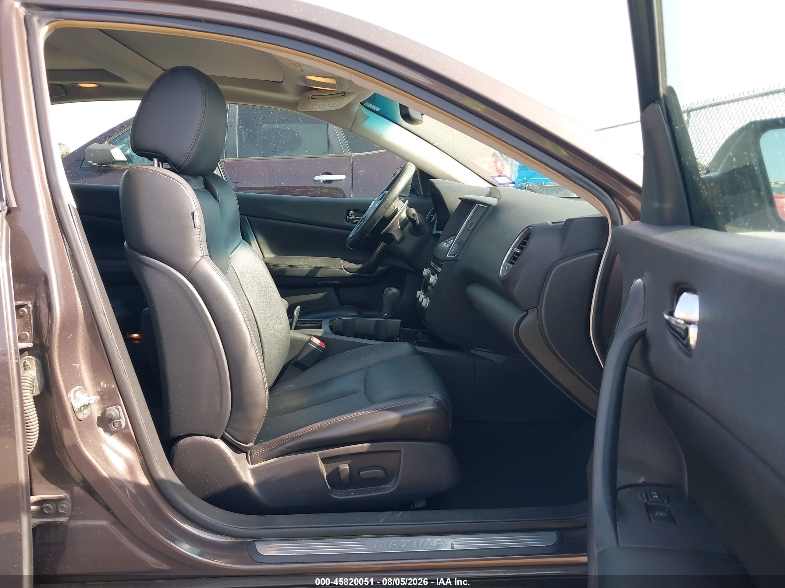2013 Nissan Maxima 3.5 Sv Brown vin: 1N4AA5AP7DC846758