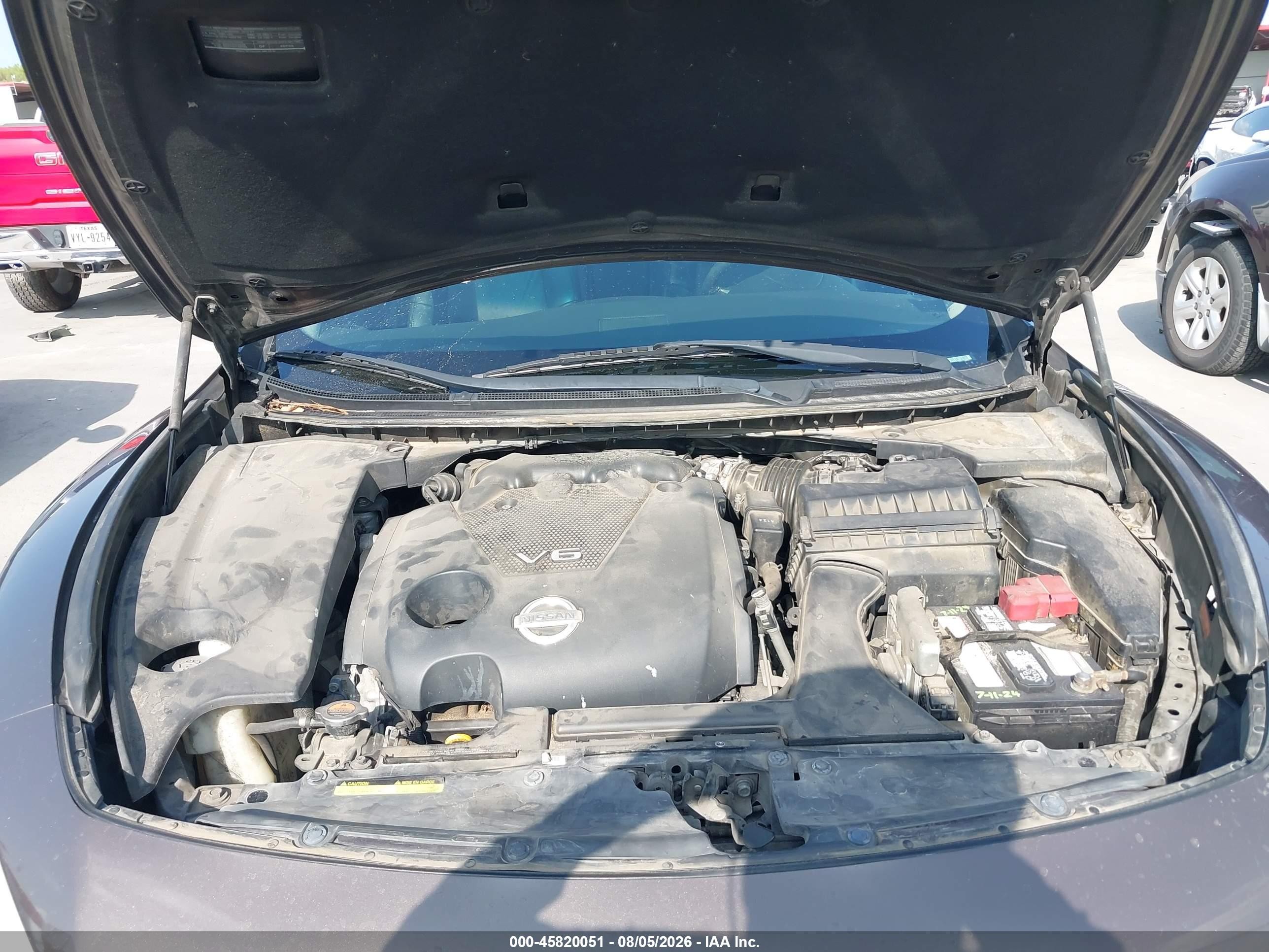 2013 Nissan Maxima 3.5 Sv Brown vin: 1N4AA5AP7DC846758