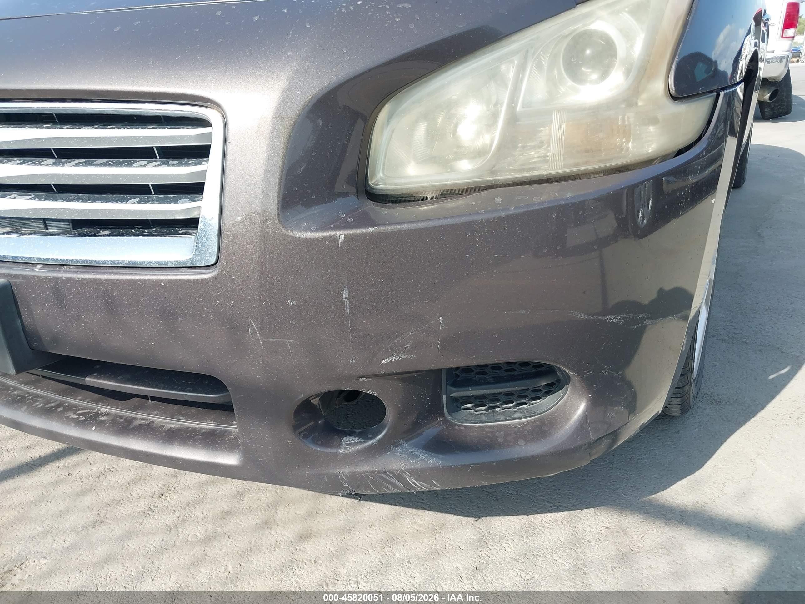 2013 Nissan Maxima 3.5 Sv Brown vin: 1N4AA5AP7DC846758