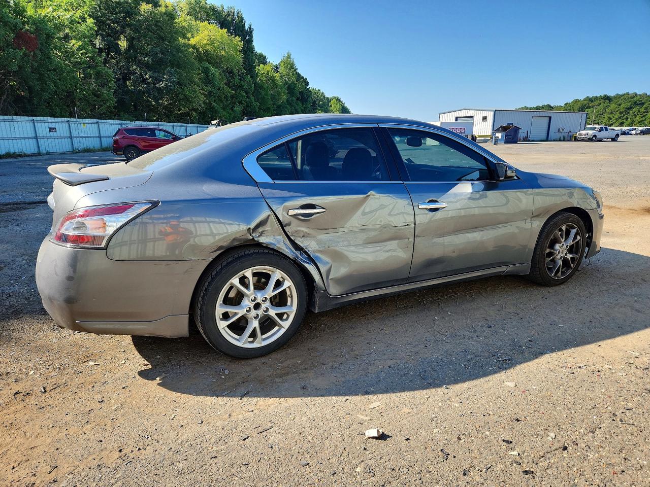 2014 Nissan Maxima 3.5 Sv Gray vin: 1N4AA5AP7EC432185