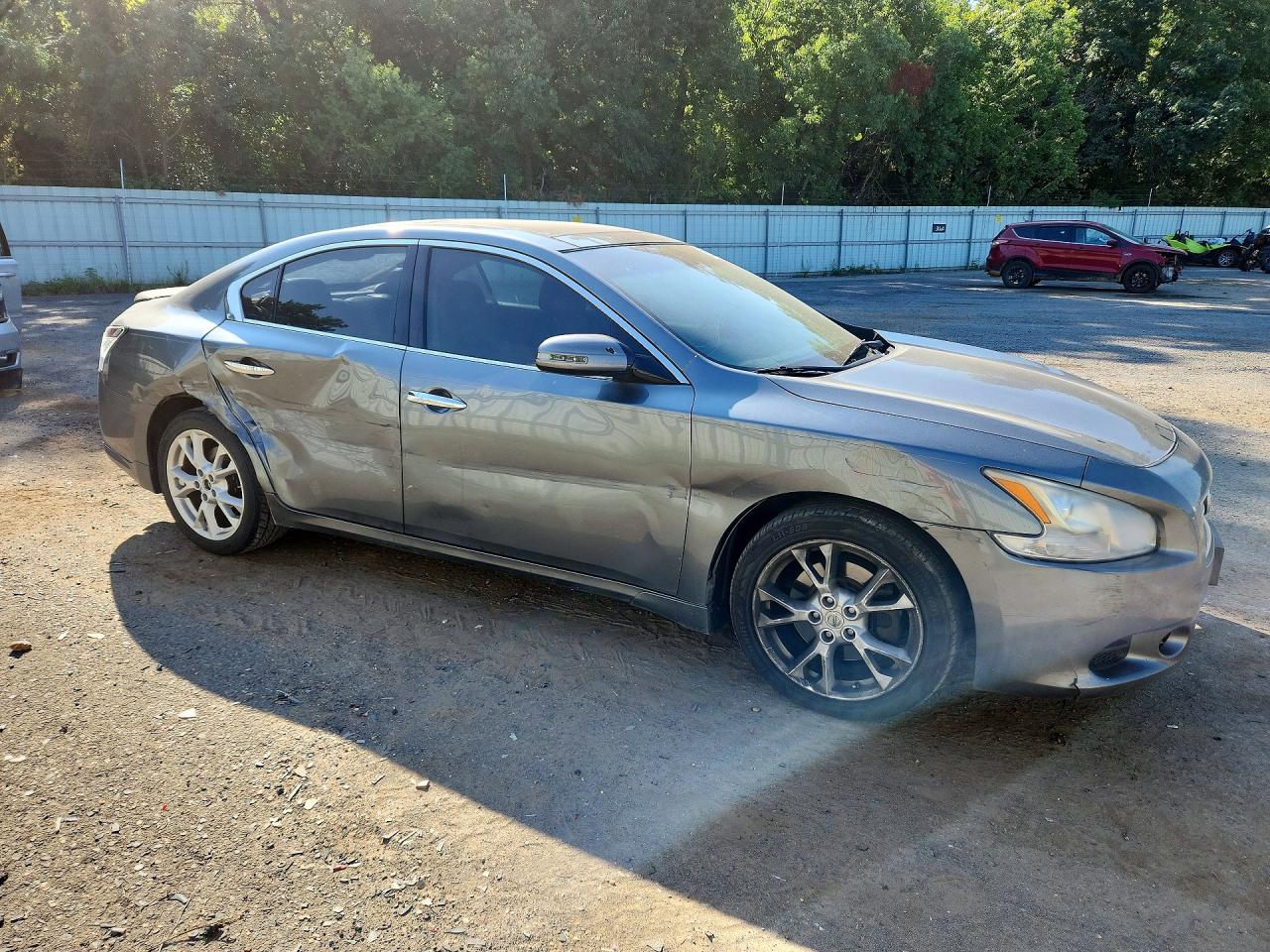 2014 Nissan Maxima 3.5 Sv Gray vin: 1N4AA5AP7EC432185