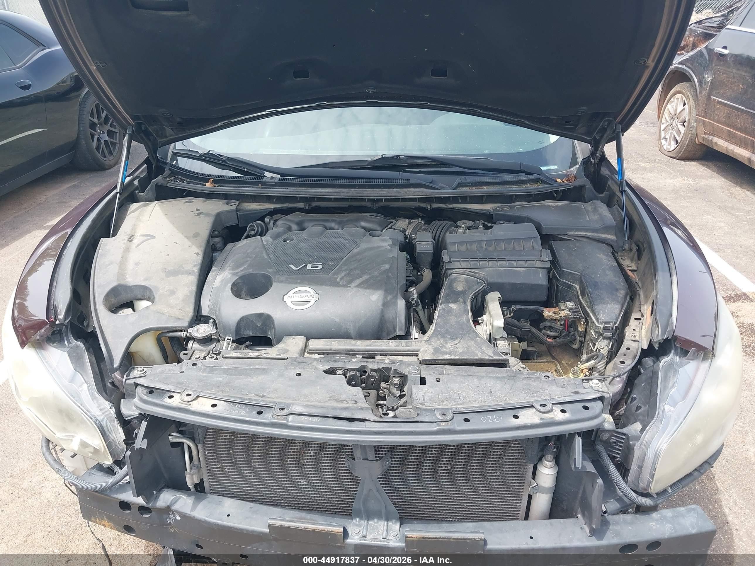 2014 Nissan Maxima 3.5 Sv Burgundy vin: 1N4AA5AP7EC433241