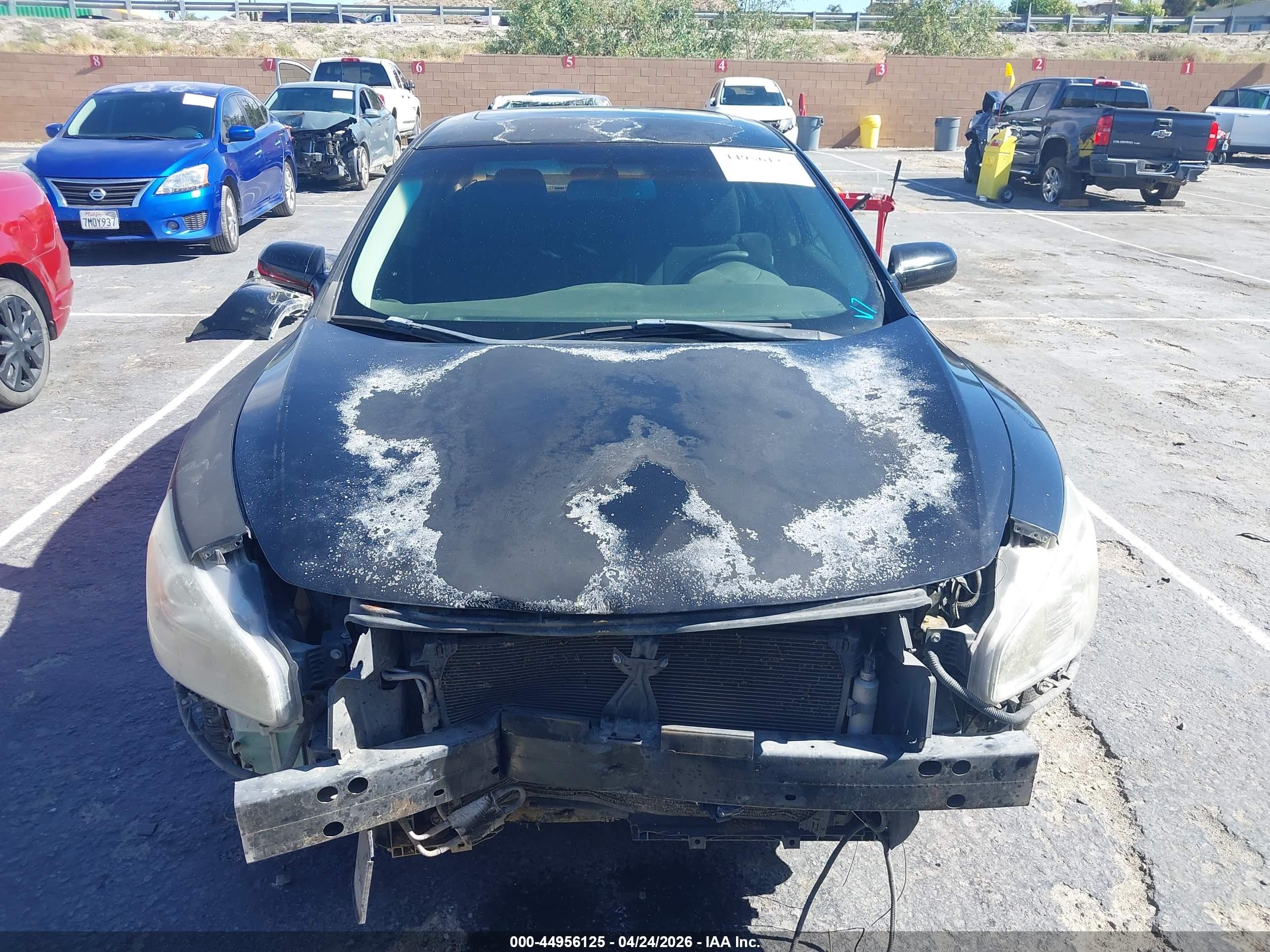 2014 Nissan Maxima 3.5 S Black vin: 1N4AA5AP7EC437614