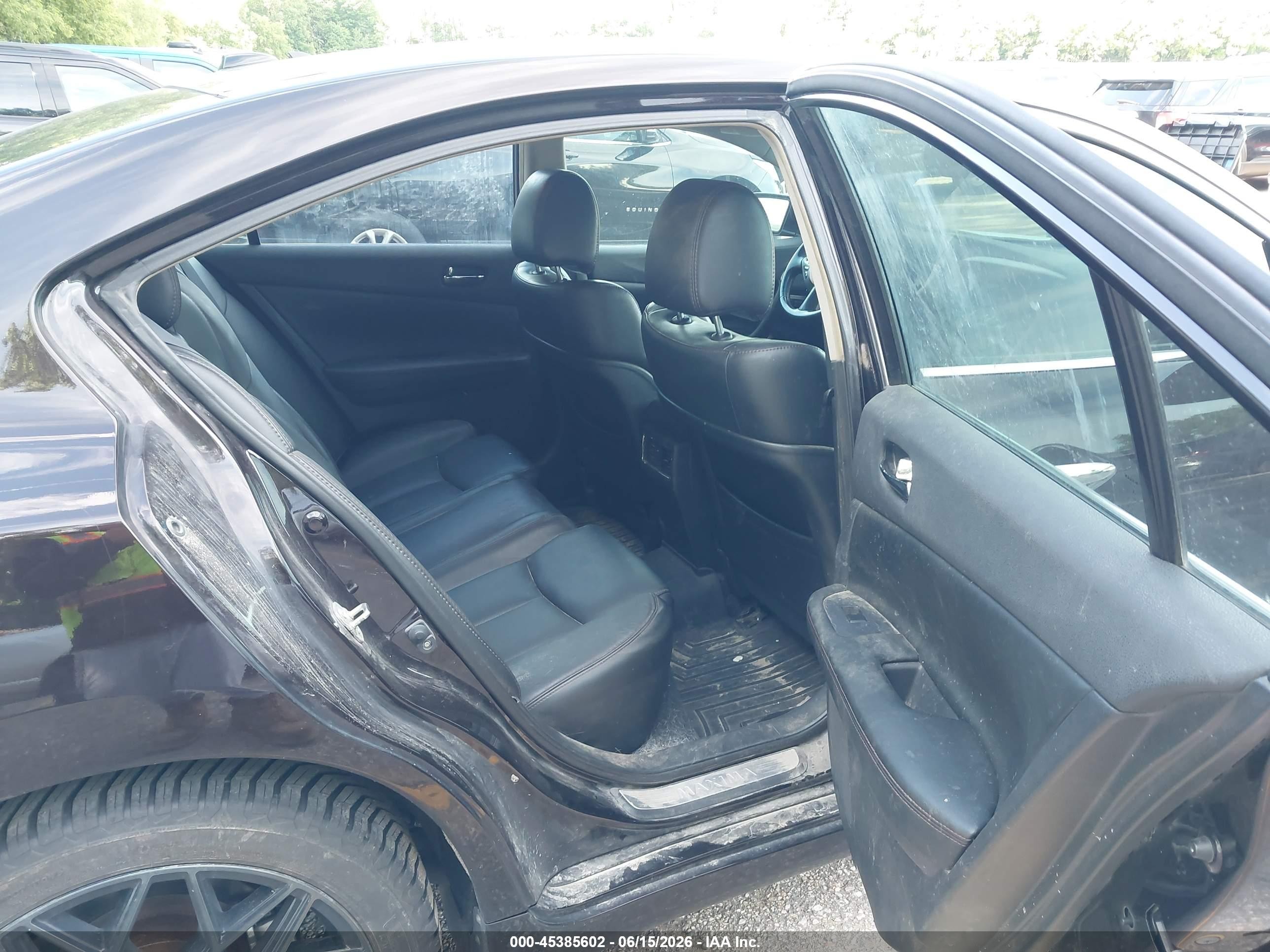 2014 Nissan Maxima 3.5 Sv Purple vin: 1N4AA5AP7EC438309