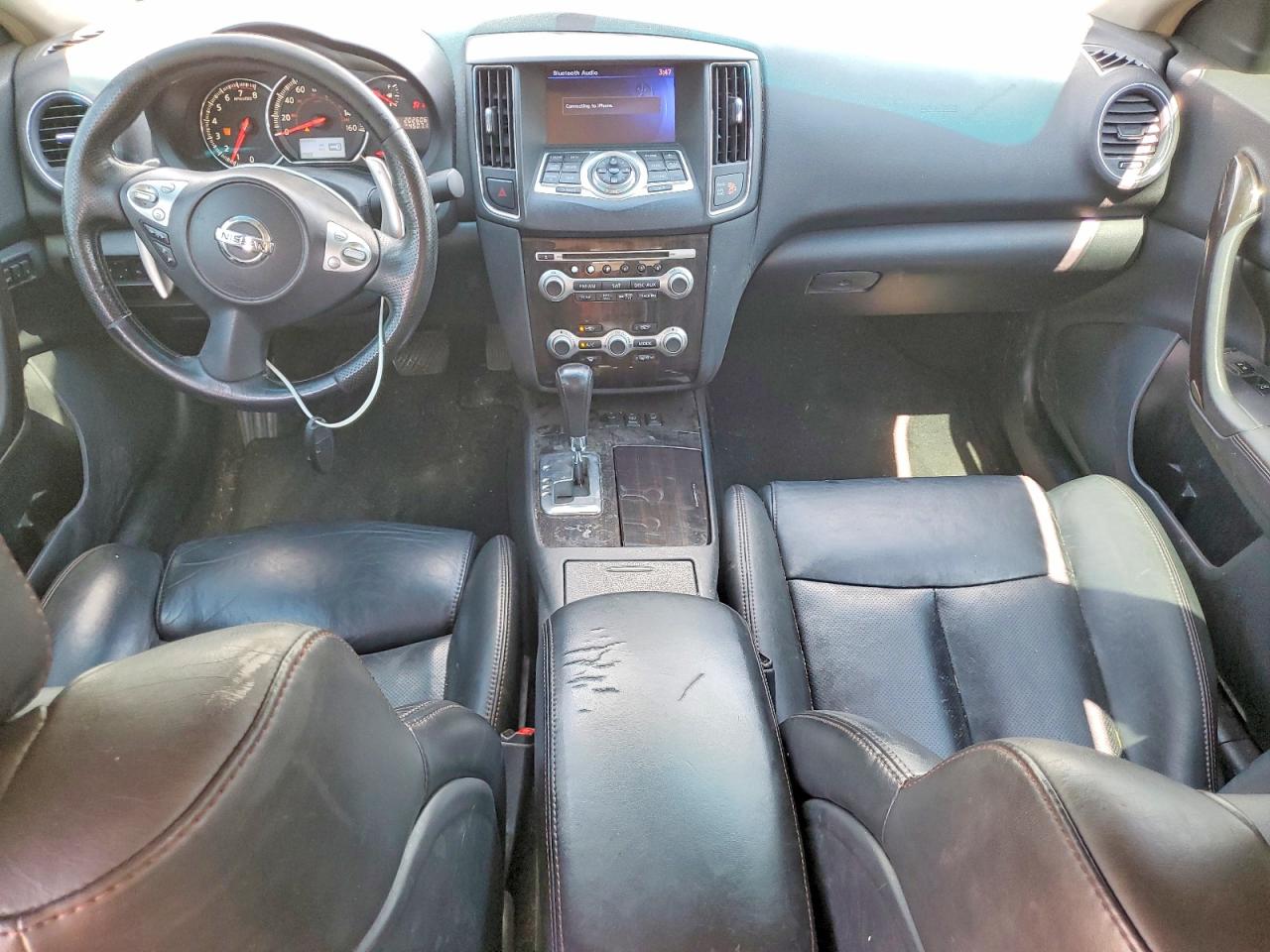 2014 Nissan Maxima 3.5 Sv White vin: 1N4AA5AP7EC439136