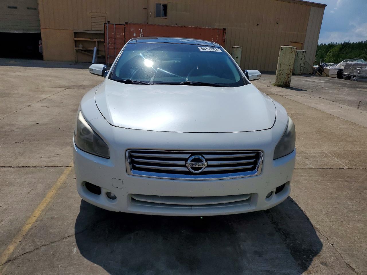 2014 Nissan Maxima 3.5 Sv White vin: 1N4AA5AP7EC439136