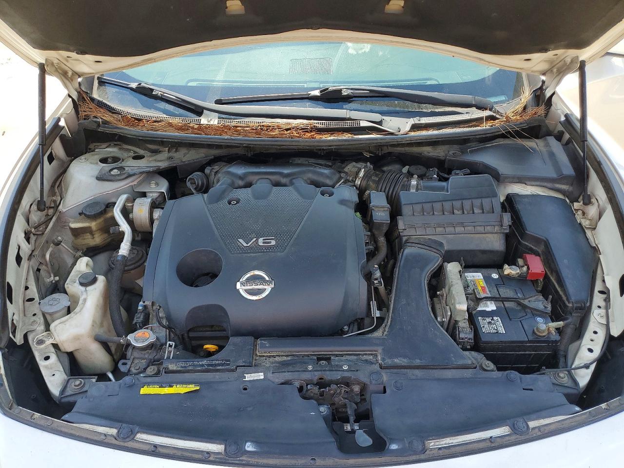 2014 Nissan Maxima 3.5 Sv White vin: 1N4AA5AP7EC439136