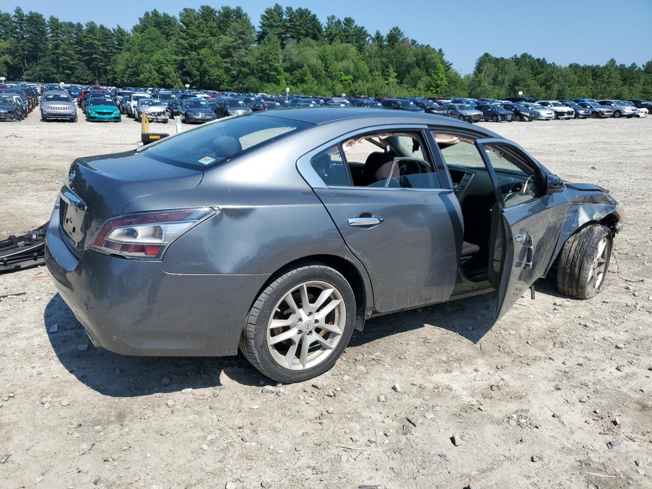 2014 Nissan Maxima 3.5 S Gray vin: 1N4AA5AP7EC439654
