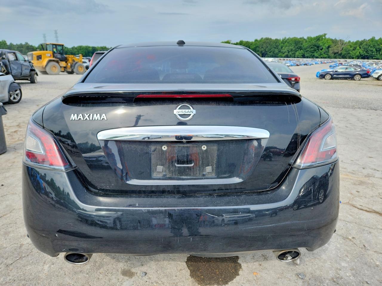 2014 Nissan Maxima 3.5 S Black vin: 1N4AA5AP7EC448645