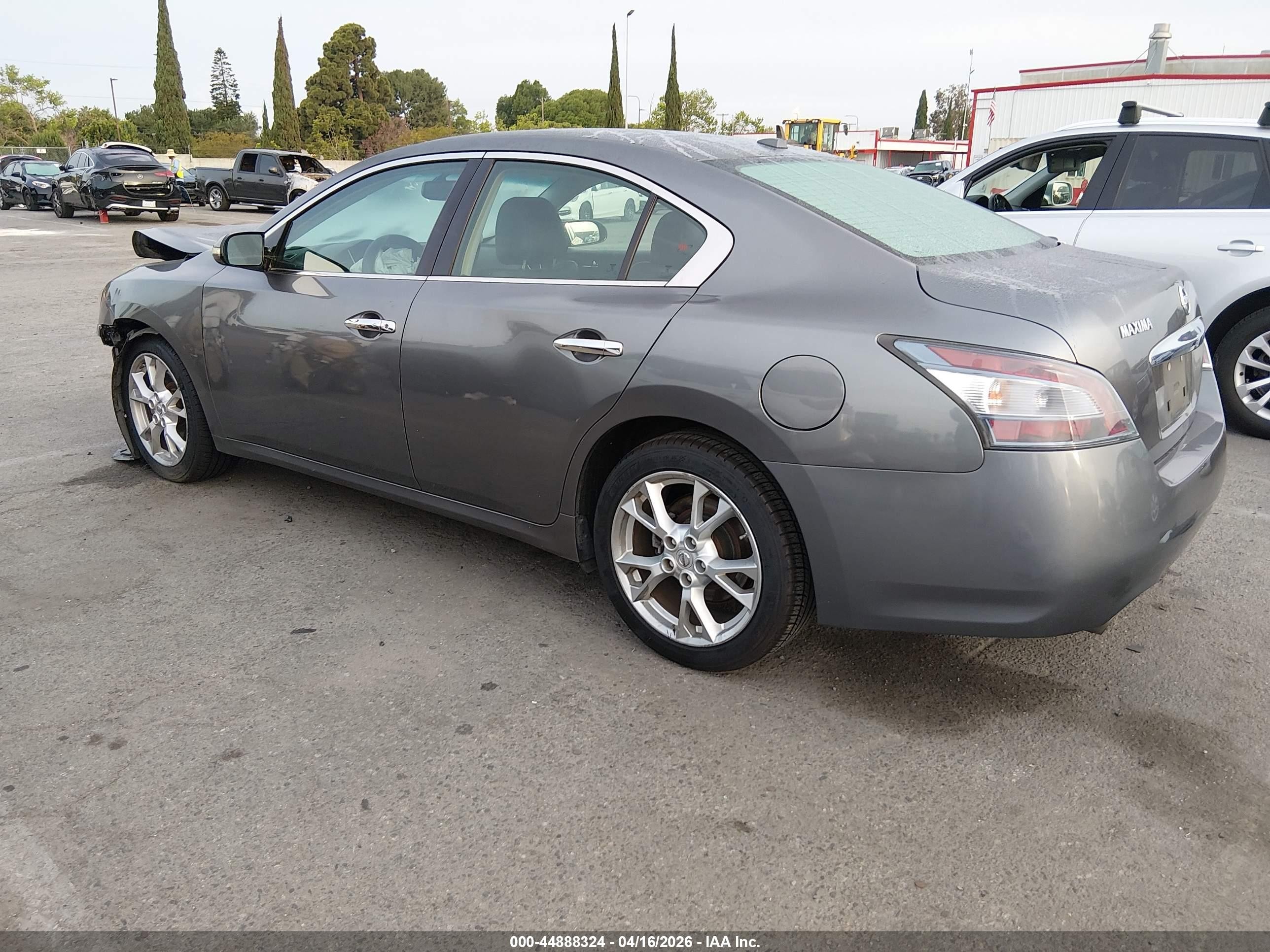 2014 Nissan Maxima 3.5 Sv Gray vin: 1N4AA5AP7EC450928