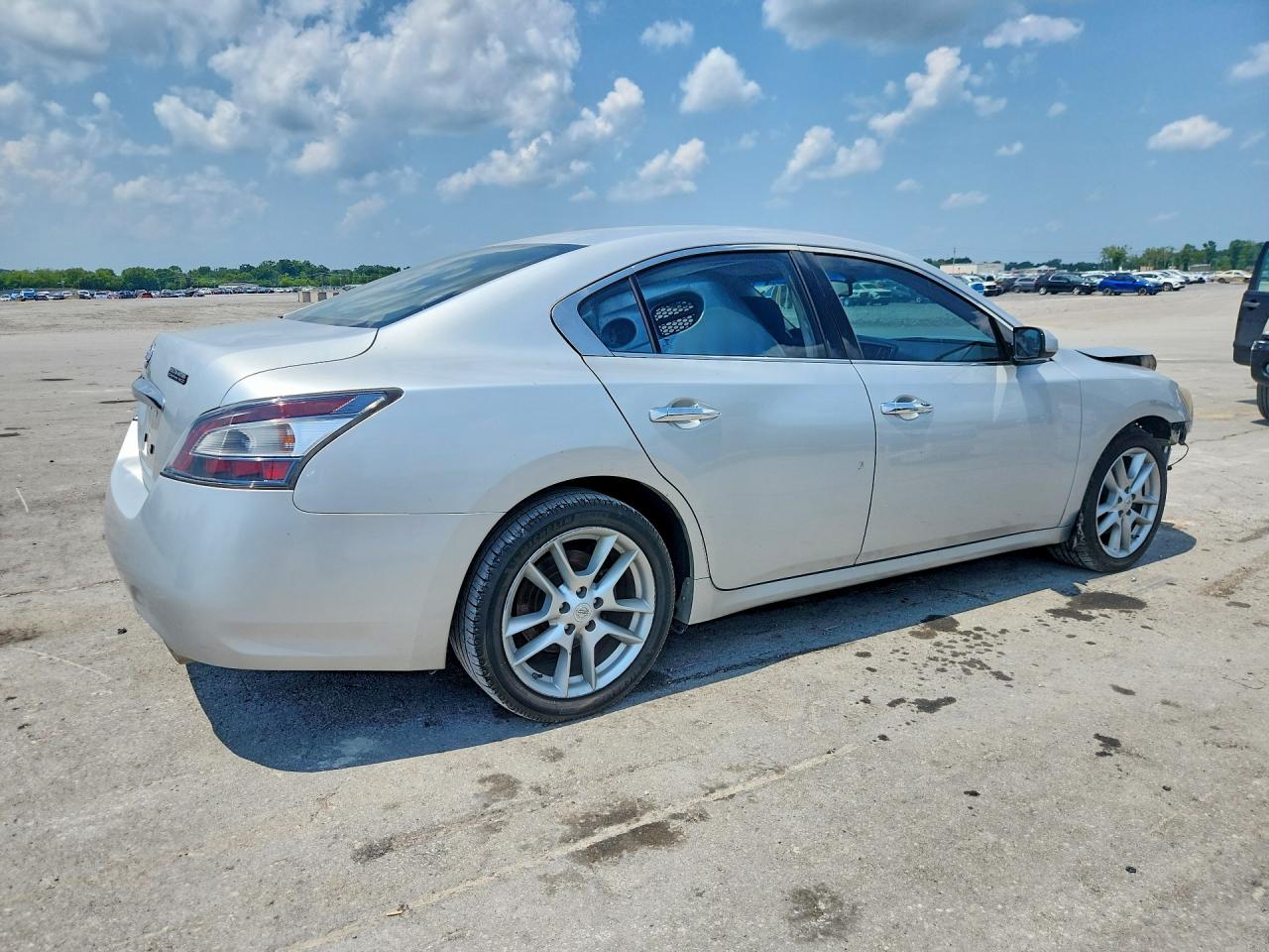 2014 Nissan Maxima 3.5 S Серебряный vin: 1N4AA5AP7EC451285