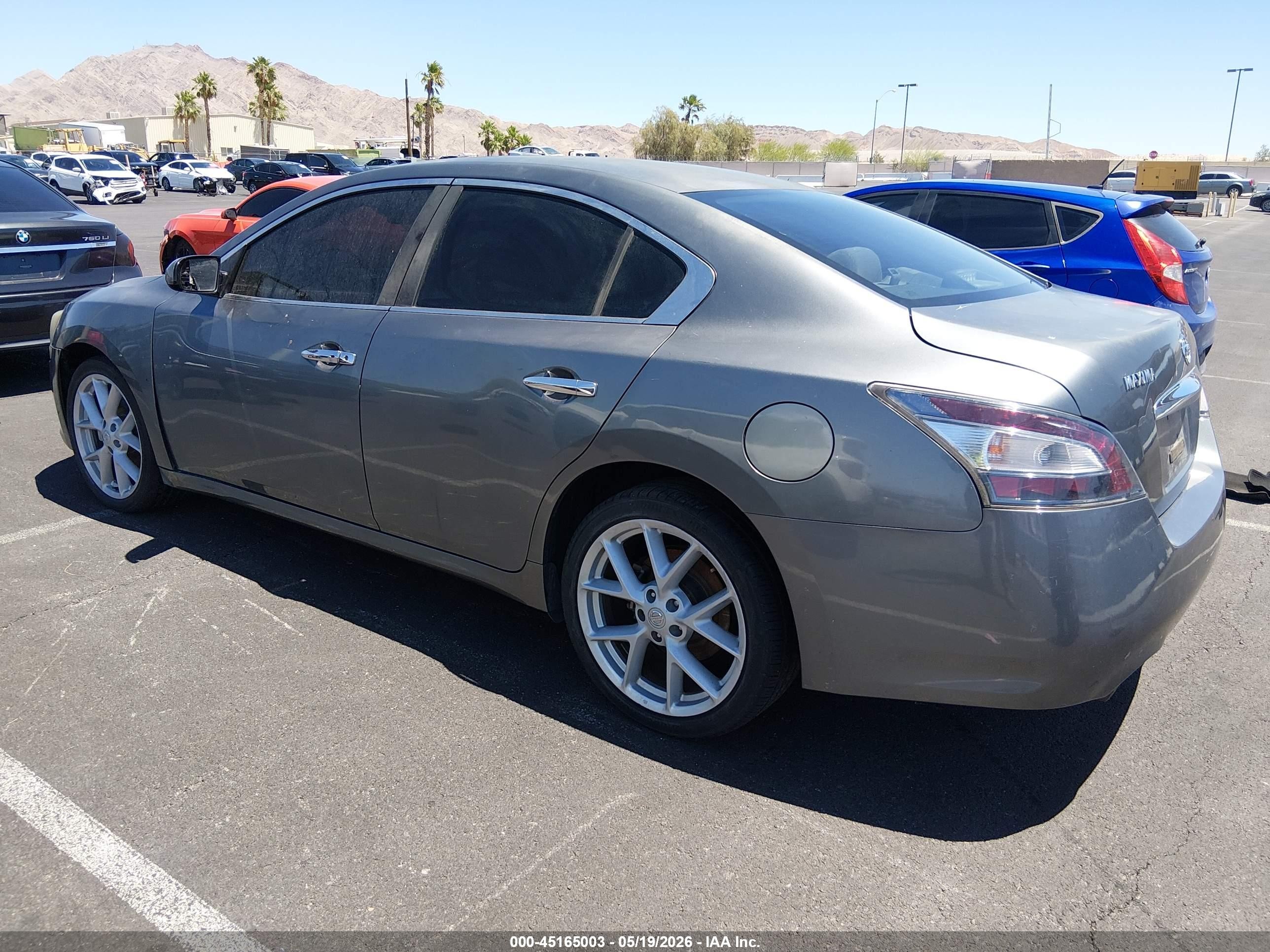 2014 Nissan Maxima 3.5 S/3.5 Sv Gray vin: 1N4AA5AP7EC457779
