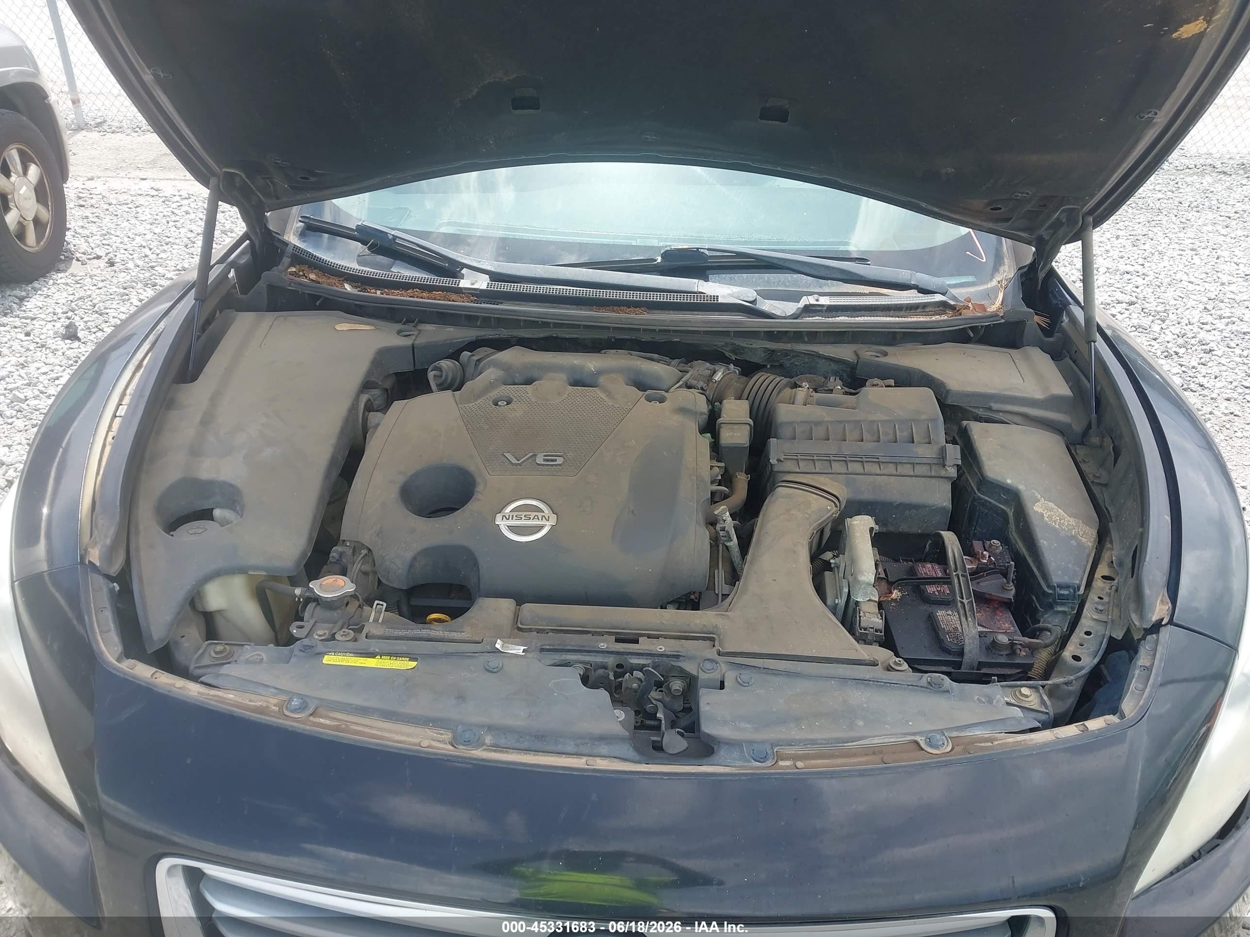 2014 Nissan Maxima 3.5 S/3.5 Sv Black vin: 1N4AA5AP7EC460021