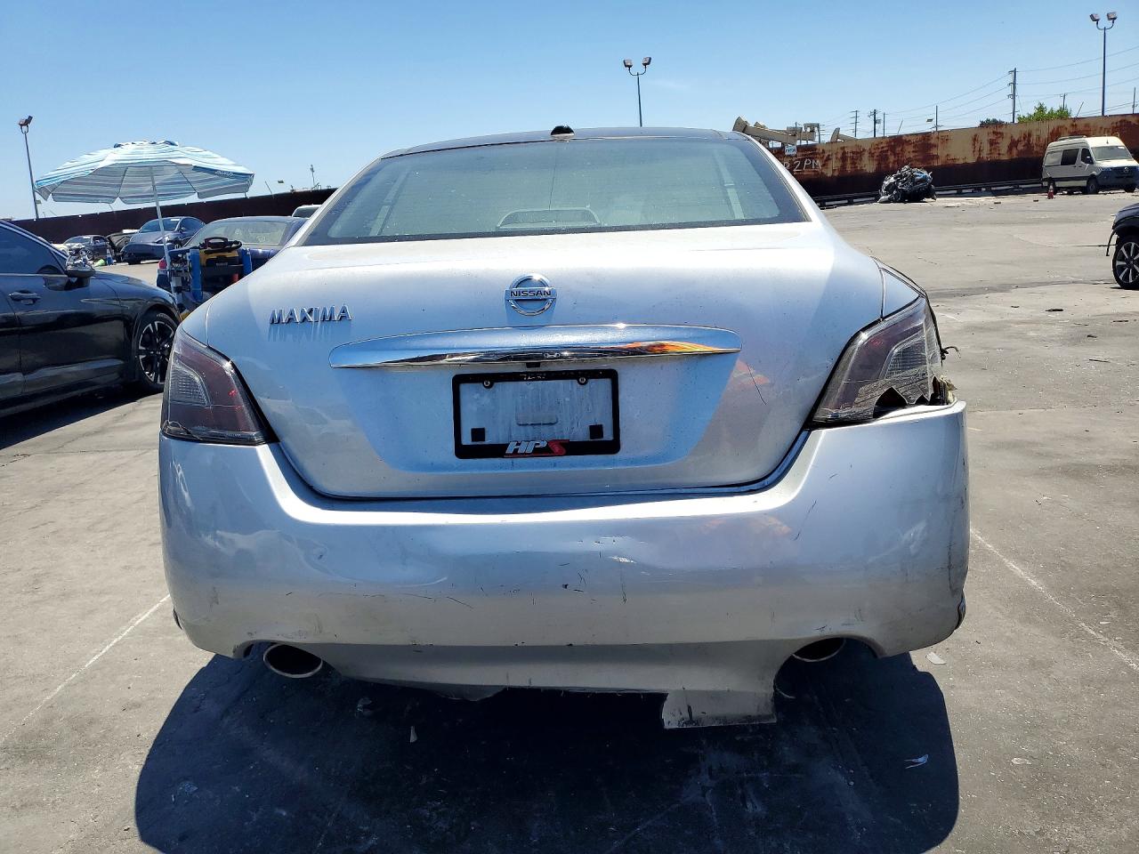 2014 Nissan Maxima 3.5 Sv Silver vin: 1N4AA5AP7EC462982