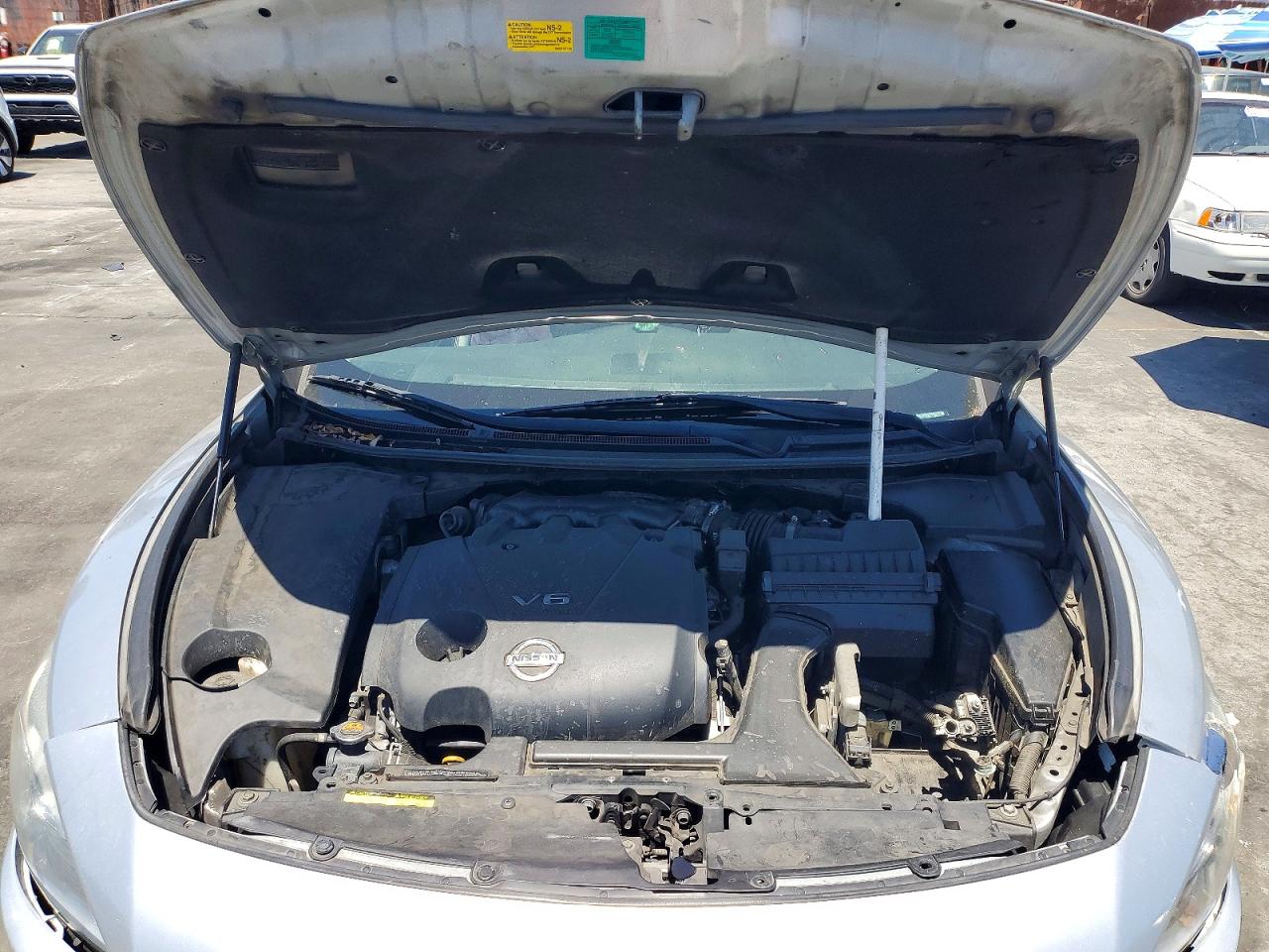 2014 Nissan Maxima 3.5 Sv Silver vin: 1N4AA5AP7EC462982