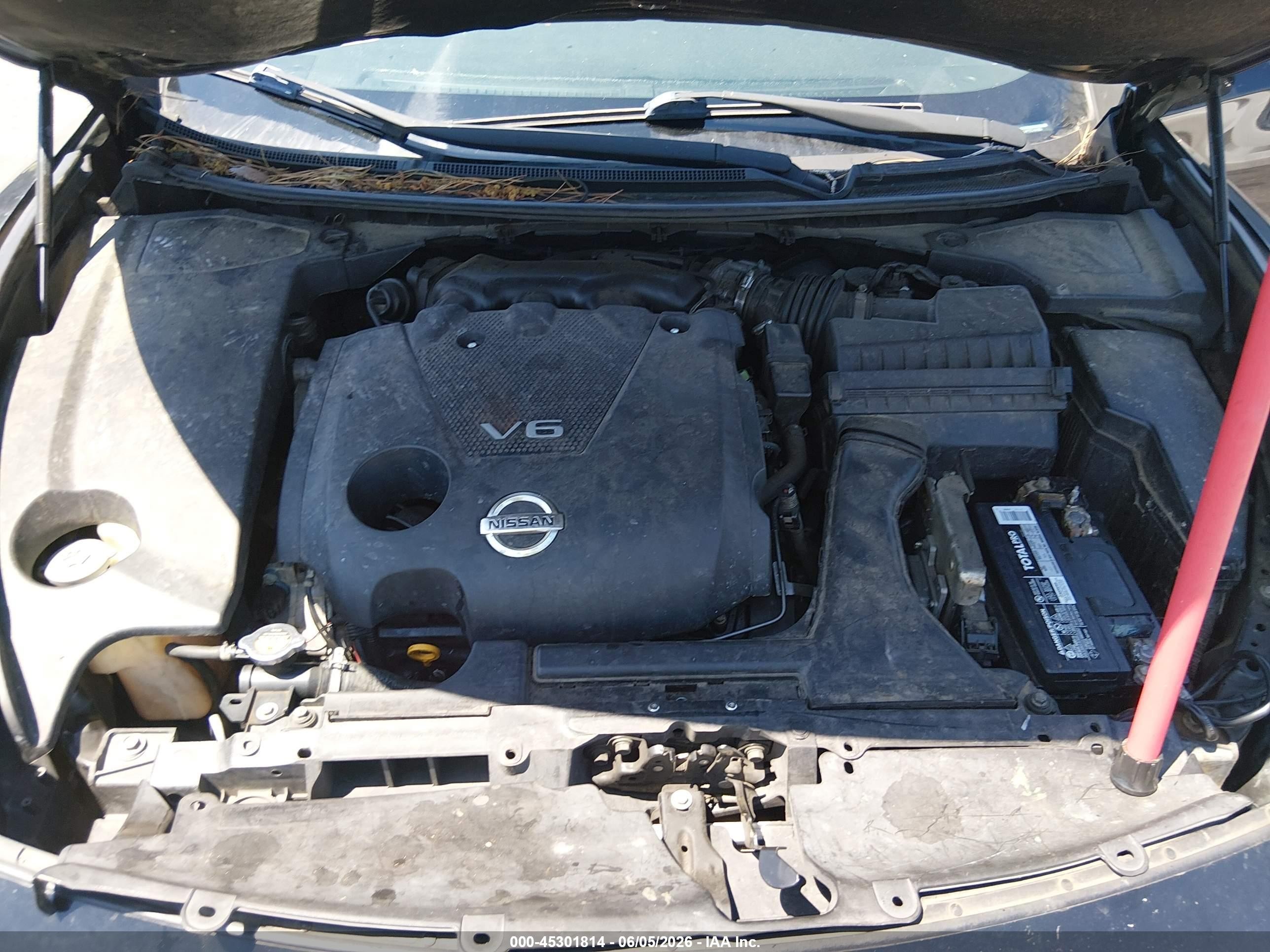 2014 Nissan Maxima 3.5 S/3.5 Sv Black vin: 1N4AA5AP7EC464862