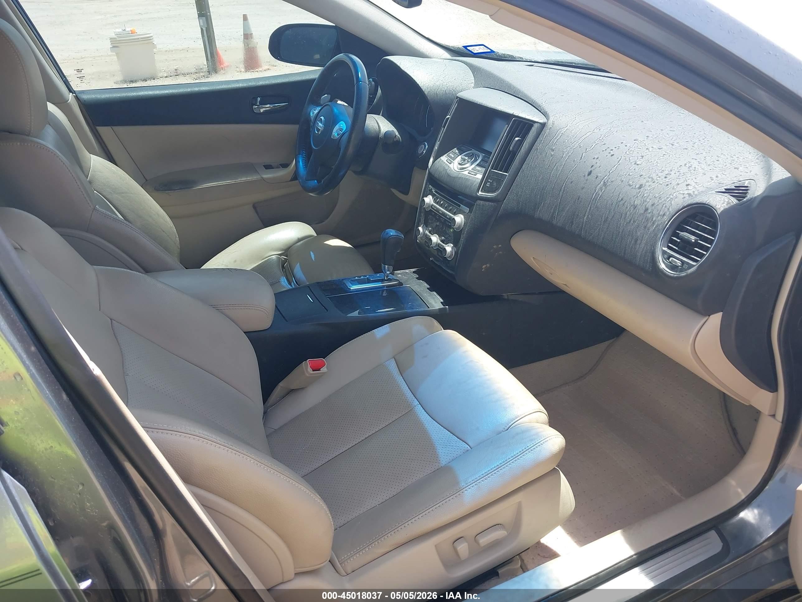 2014 Nissan Maxima 3.5 Sv Серый vin: 1N4AA5AP7EC476509