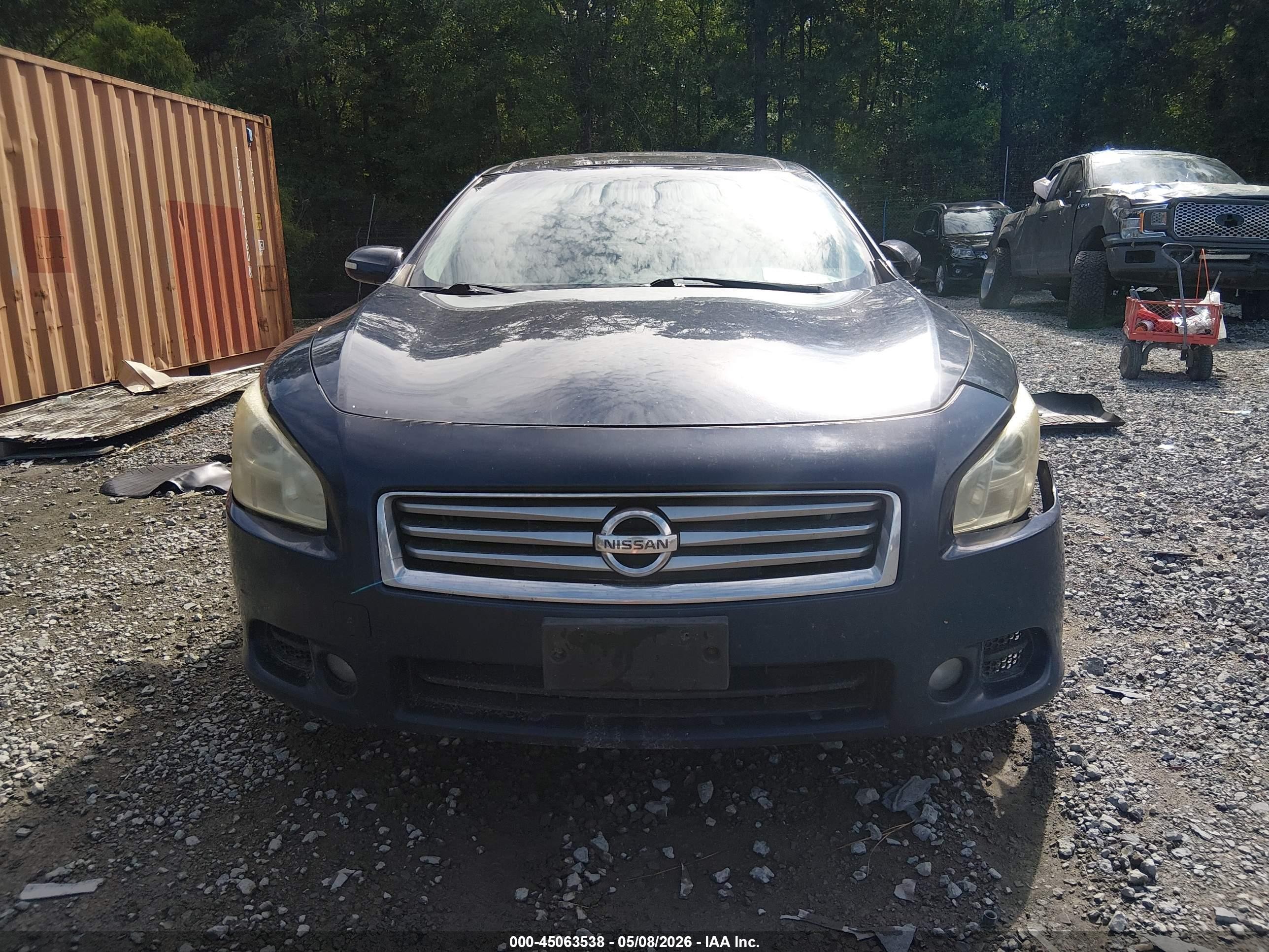 2014 Nissan Maxima 3.5 S/3.5 Sv Dark Blue vin: 1N4AA5AP7EC485128