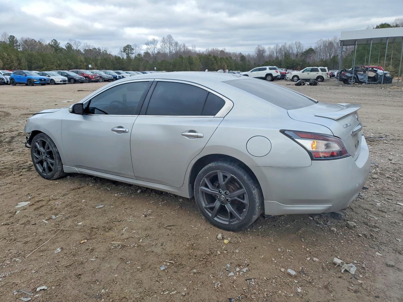 2014 Nissan Maxima 3.5 Sv Silver vin: 1N4AA5AP7EC490944