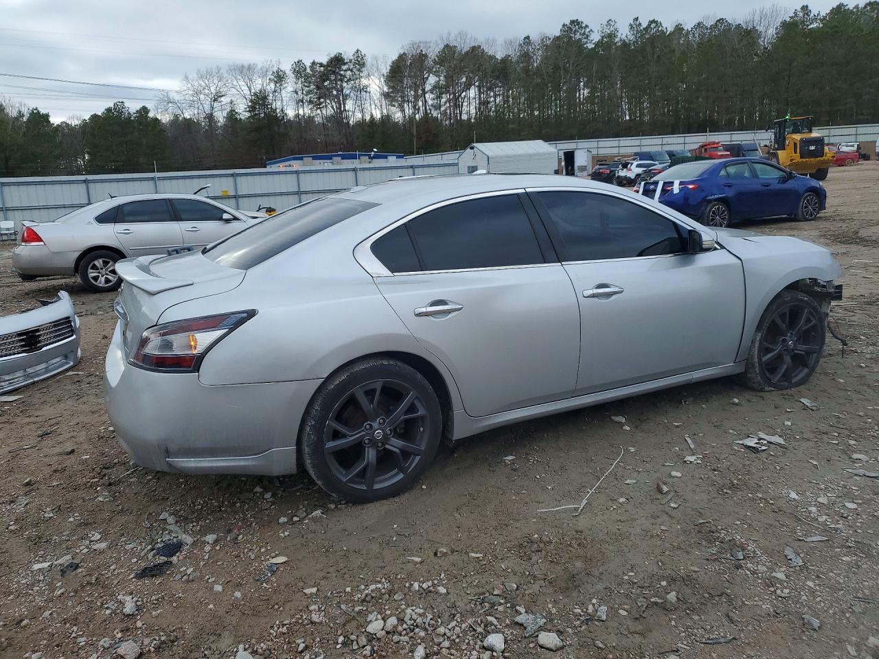 2014 Nissan Maxima 3.5 Sv Silver vin: 1N4AA5AP7EC490944