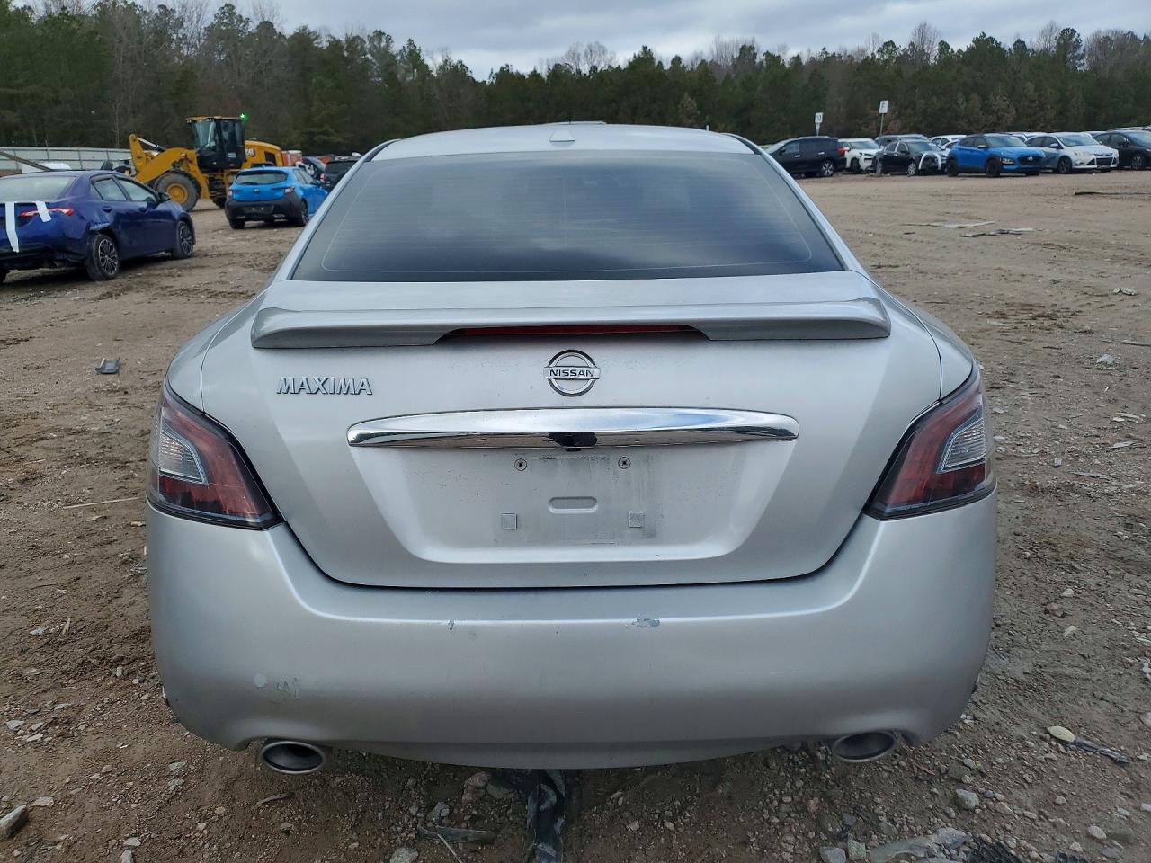 2014 Nissan Maxima 3.5 Sv Silver vin: 1N4AA5AP7EC490944