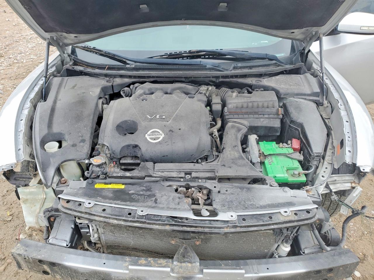 2014 Nissan Maxima 3.5 Sv Silver vin: 1N4AA5AP7EC490944