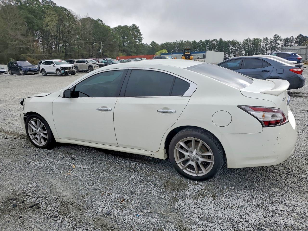 2014 Nissan Maxima 3.5 S White vin: 1N4AA5AP7EC494914
