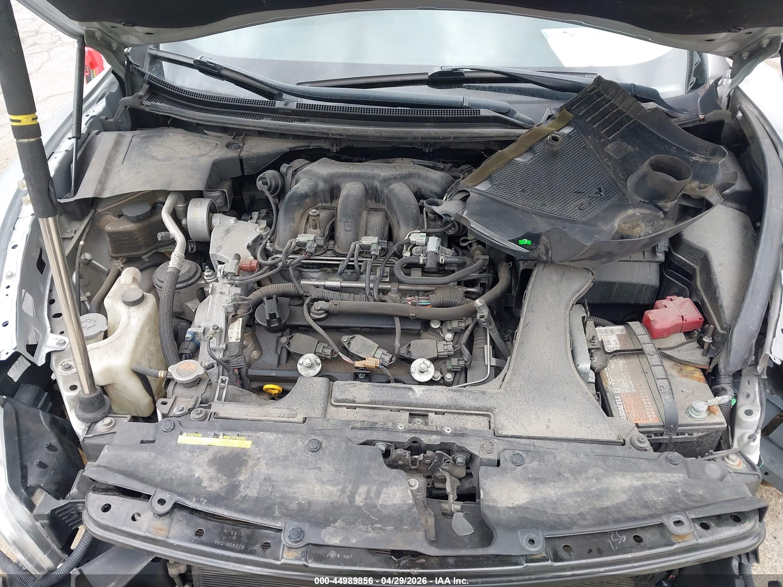 2014 Nissan Maxima 3.5 S Silver vin: 1N4AA5AP7EC495500