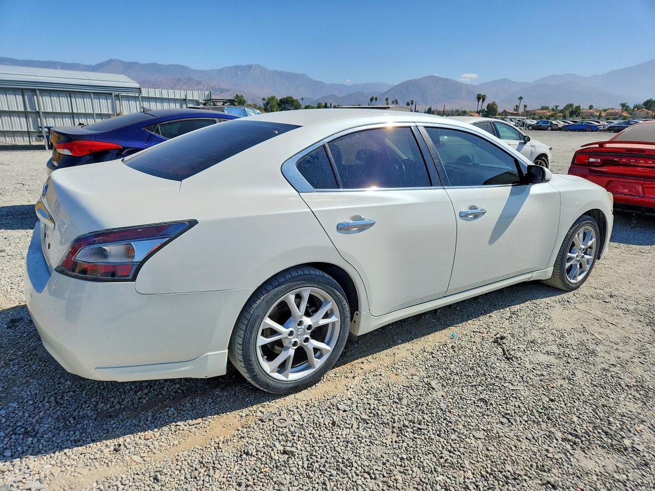 2014 Nissan Maxima 3.5 S White vin: 1N4AA5AP7EC499224