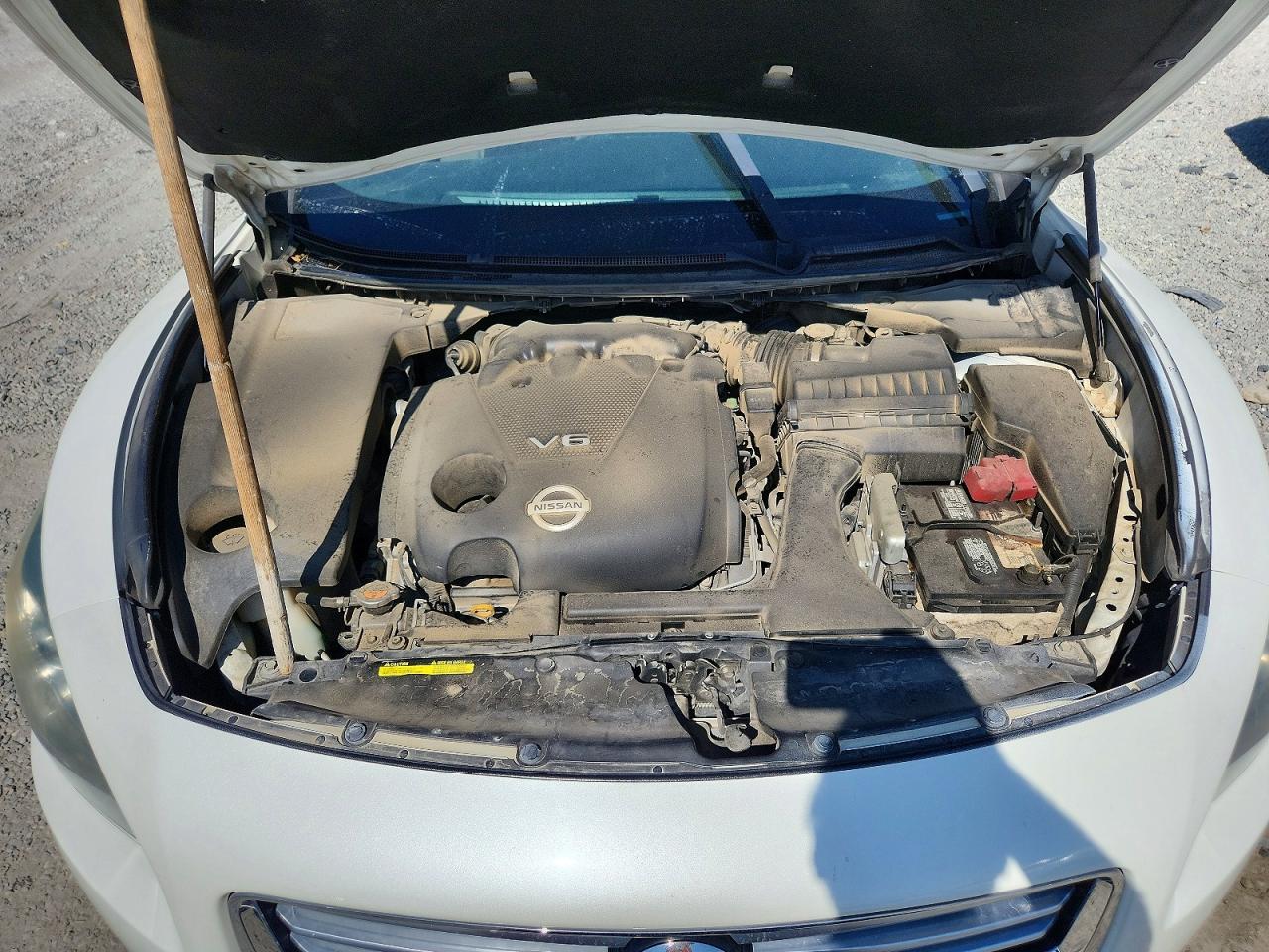 2014 Nissan Maxima 3.5 S White vin: 1N4AA5AP7EC499224