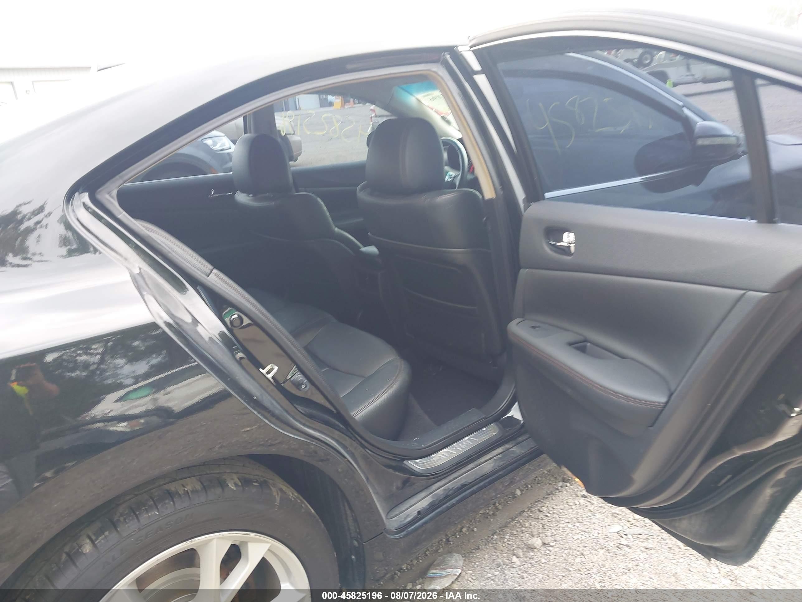 2014 Nissan Maxima 3.5 Sv Black vin: 1N4AA5AP7EC499353
