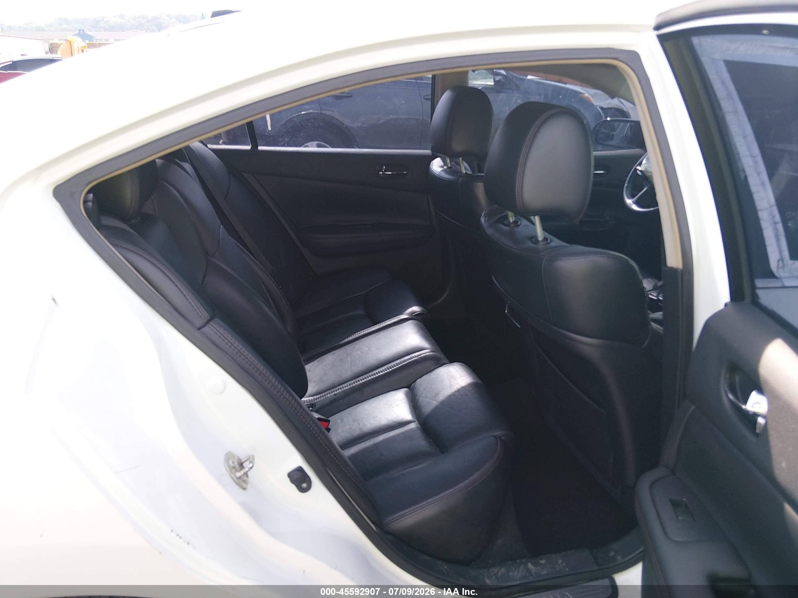 2014 Nissan Maxima 3.5 Sv White vin: 1N4AA5AP7EC914803