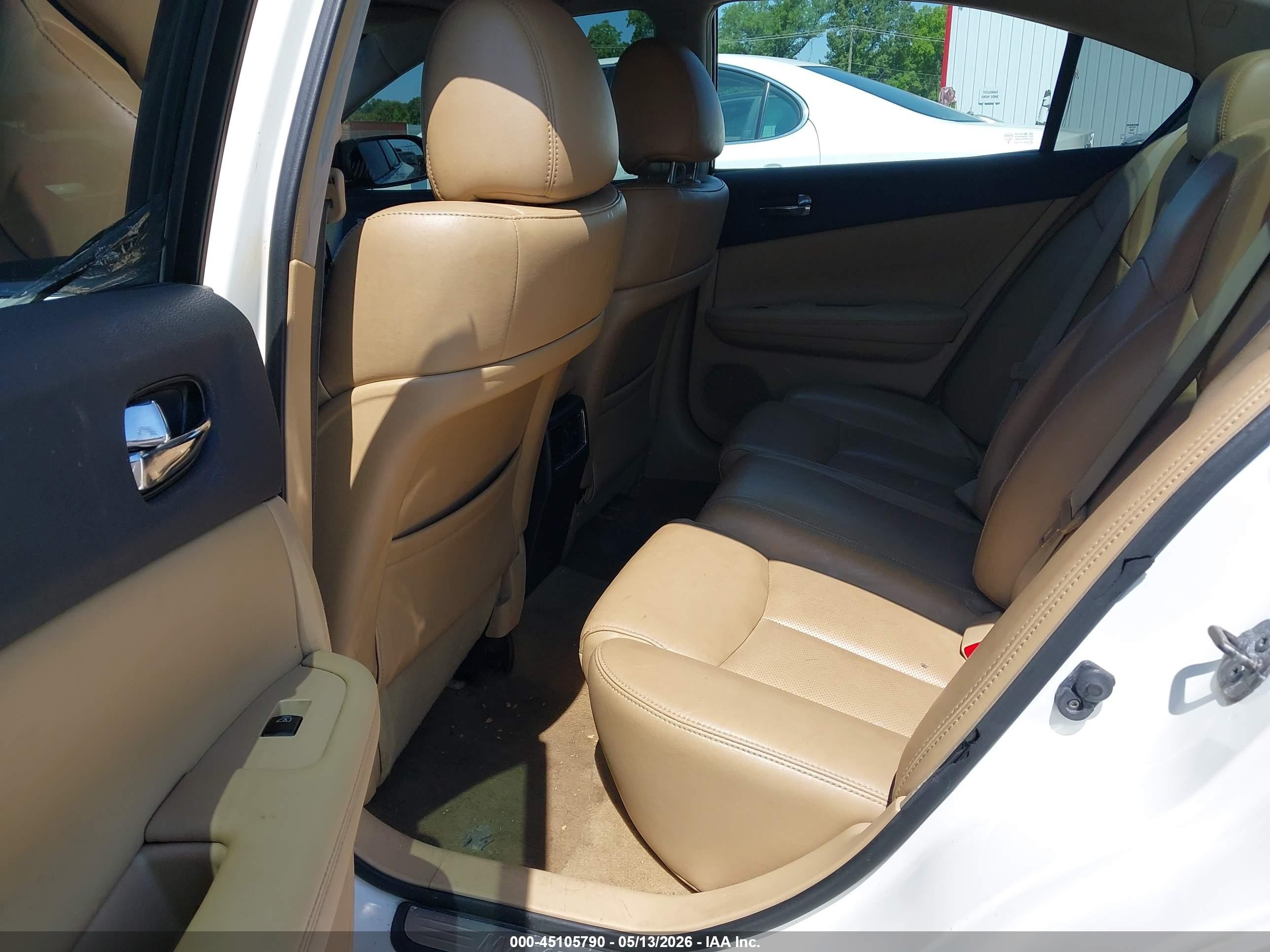 2010 Nissan Maxima 3.5 Sv Белый vin: 1N4AA5AP8AC826384