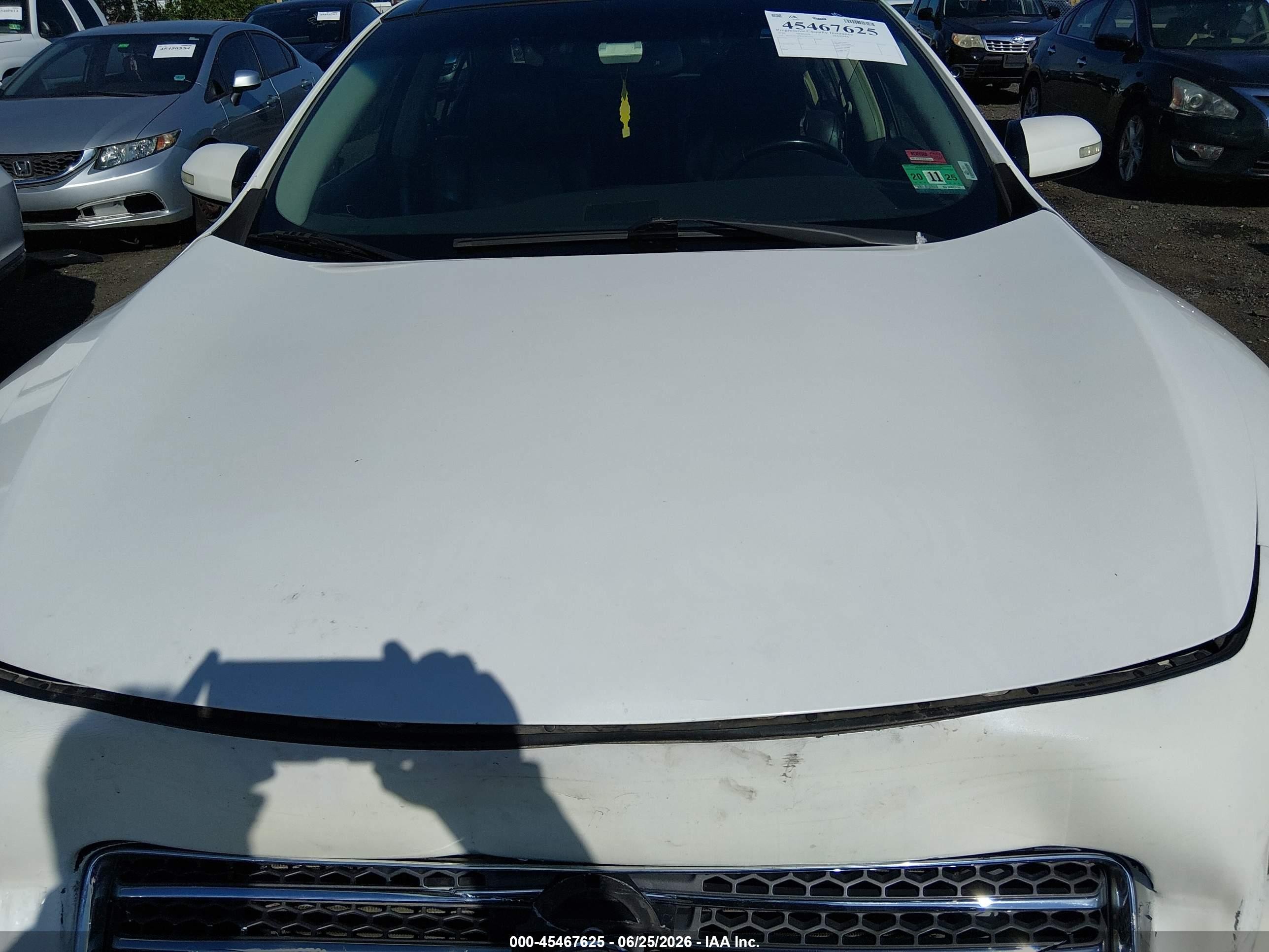 2010 Nissan Maxima 3.5 Sv Белый vin: 1N4AA5AP8AC827955