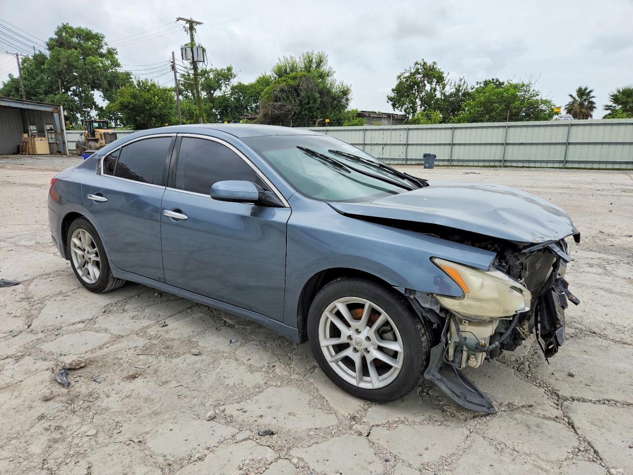 2010 Nissan Maxima 3.5 S Blue vin: 1N4AA5AP8AC828488