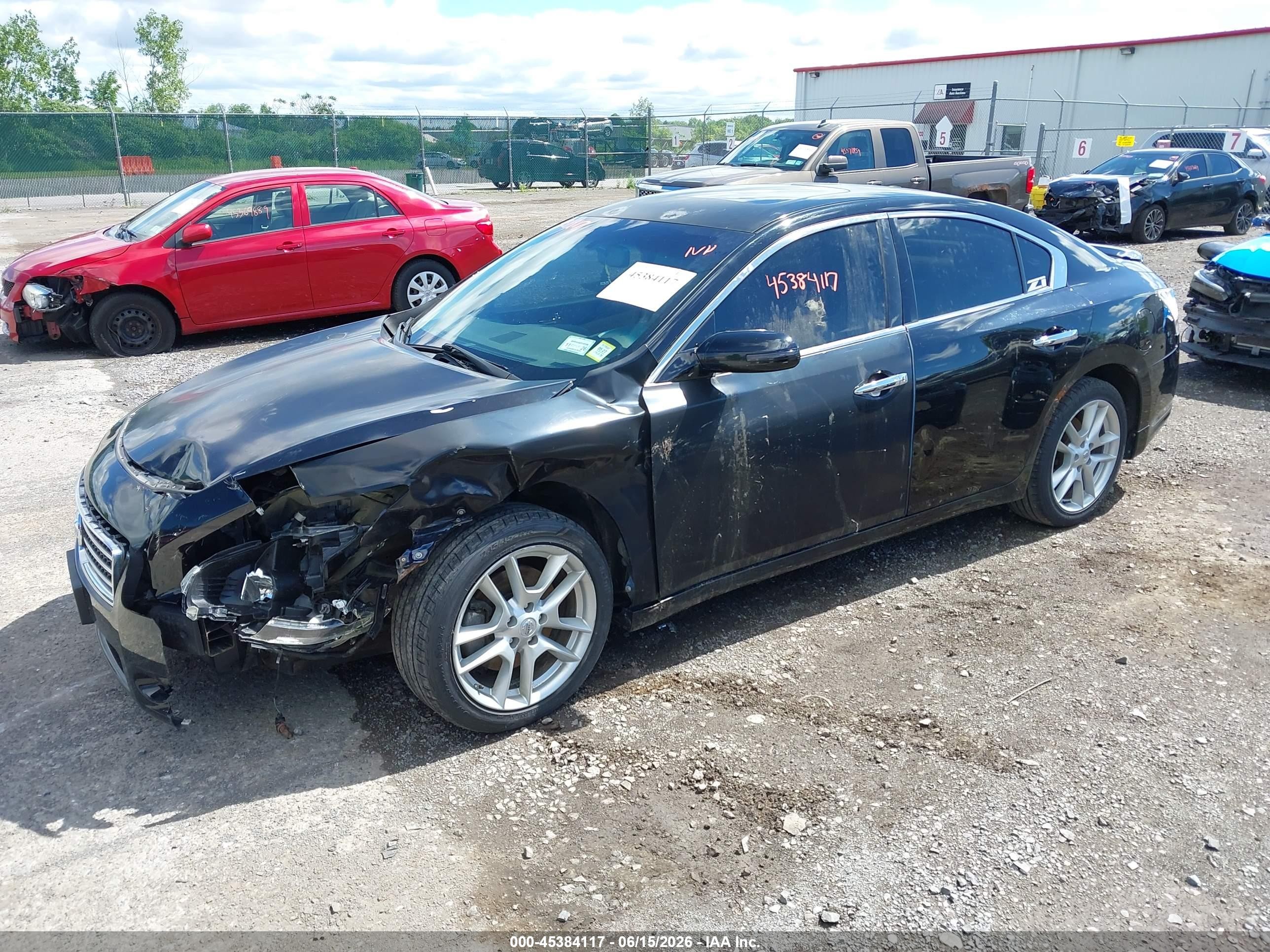 2010 Nissan Maxima 3.5 Sv Black vin: 1N4AA5AP8AC835506