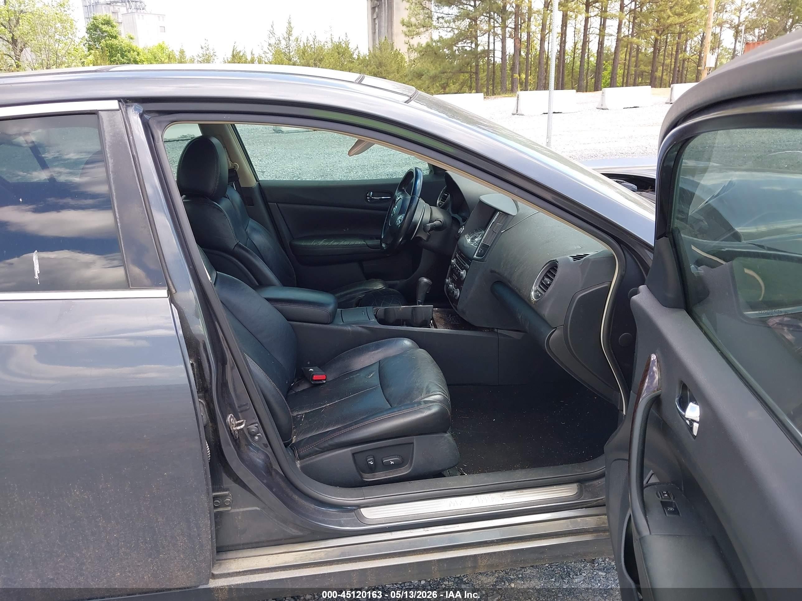 2010 Nissan Maxima 3.5 Sv Gray vin: 1N4AA5AP8AC835909