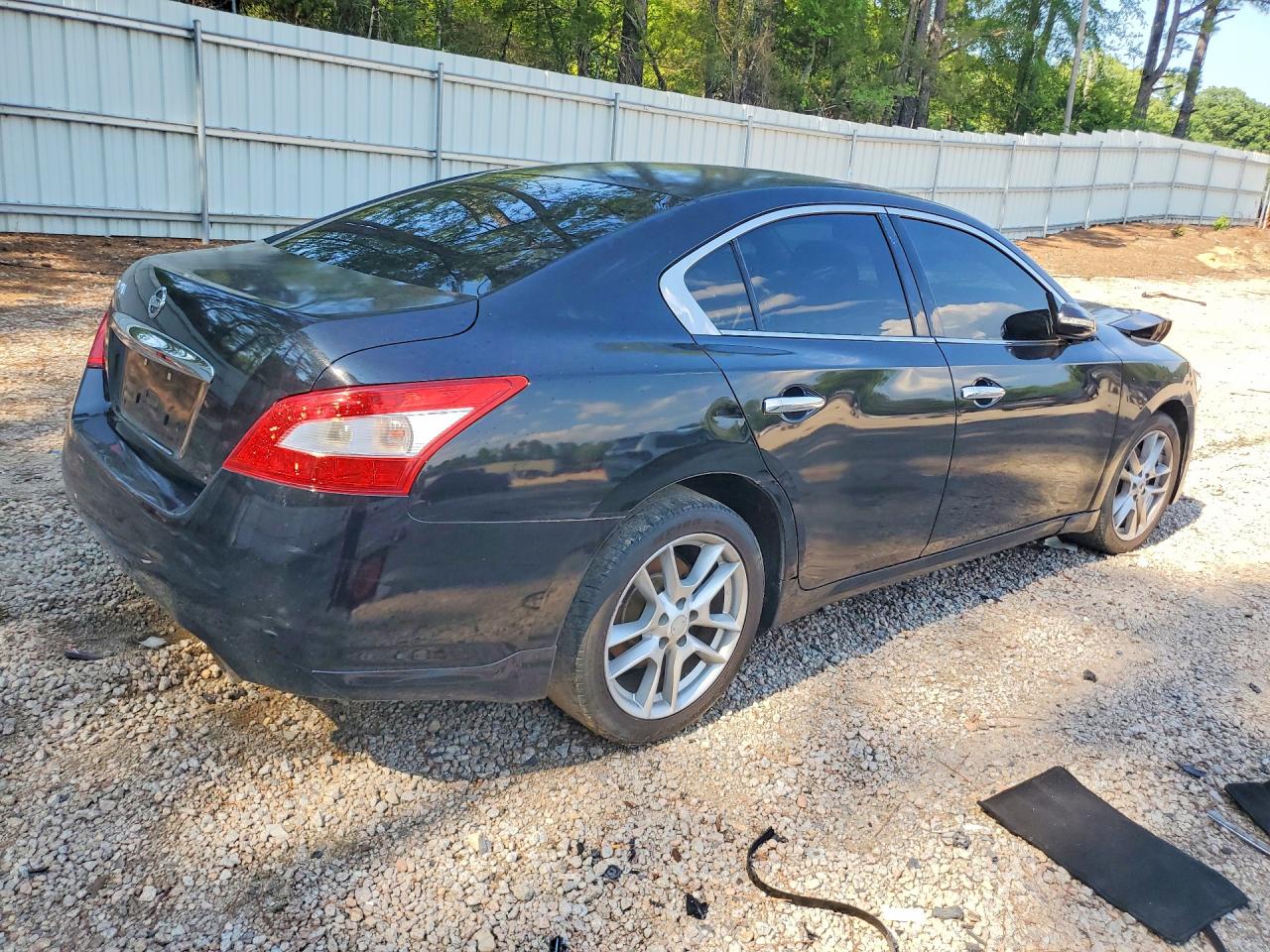 2010 Nissan Maxima 3.5 S Black vin: 1N4AA5AP8AC855447