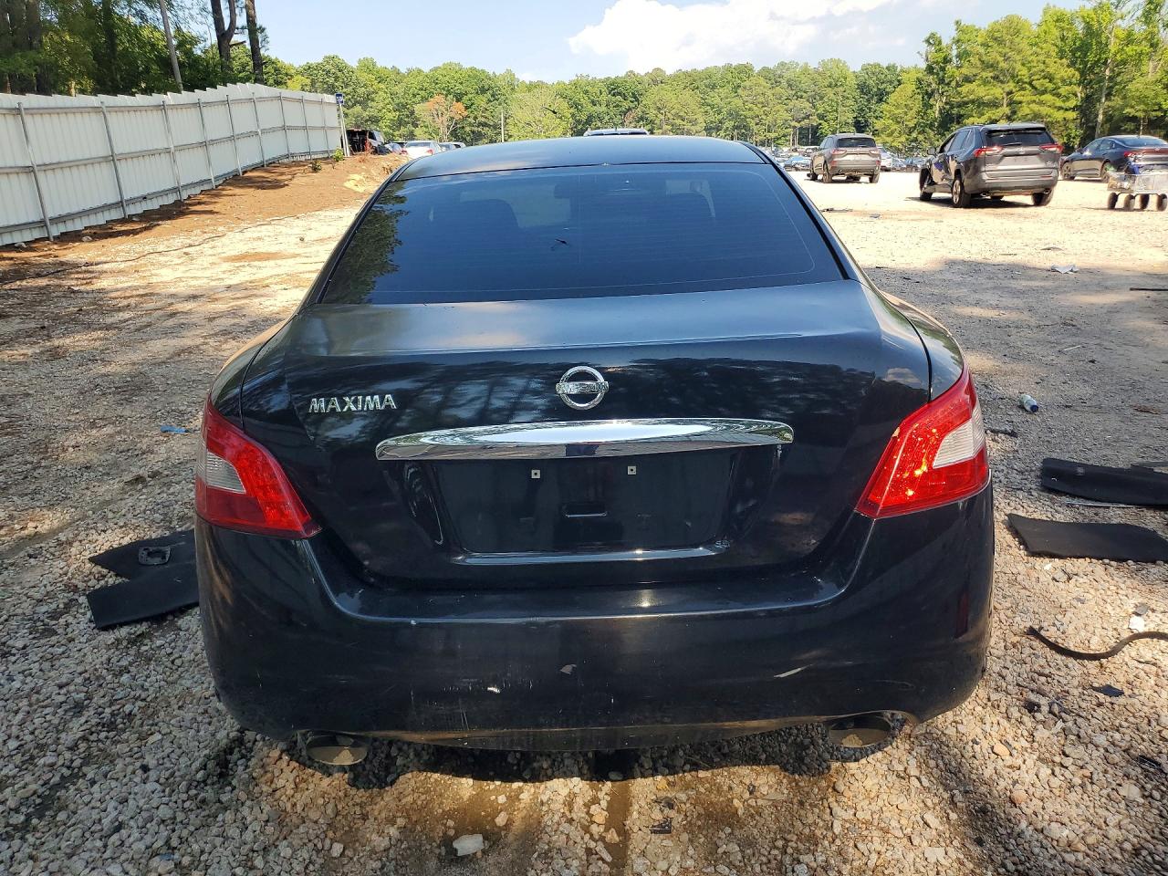 2010 Nissan Maxima 3.5 S Black vin: 1N4AA5AP8AC855447