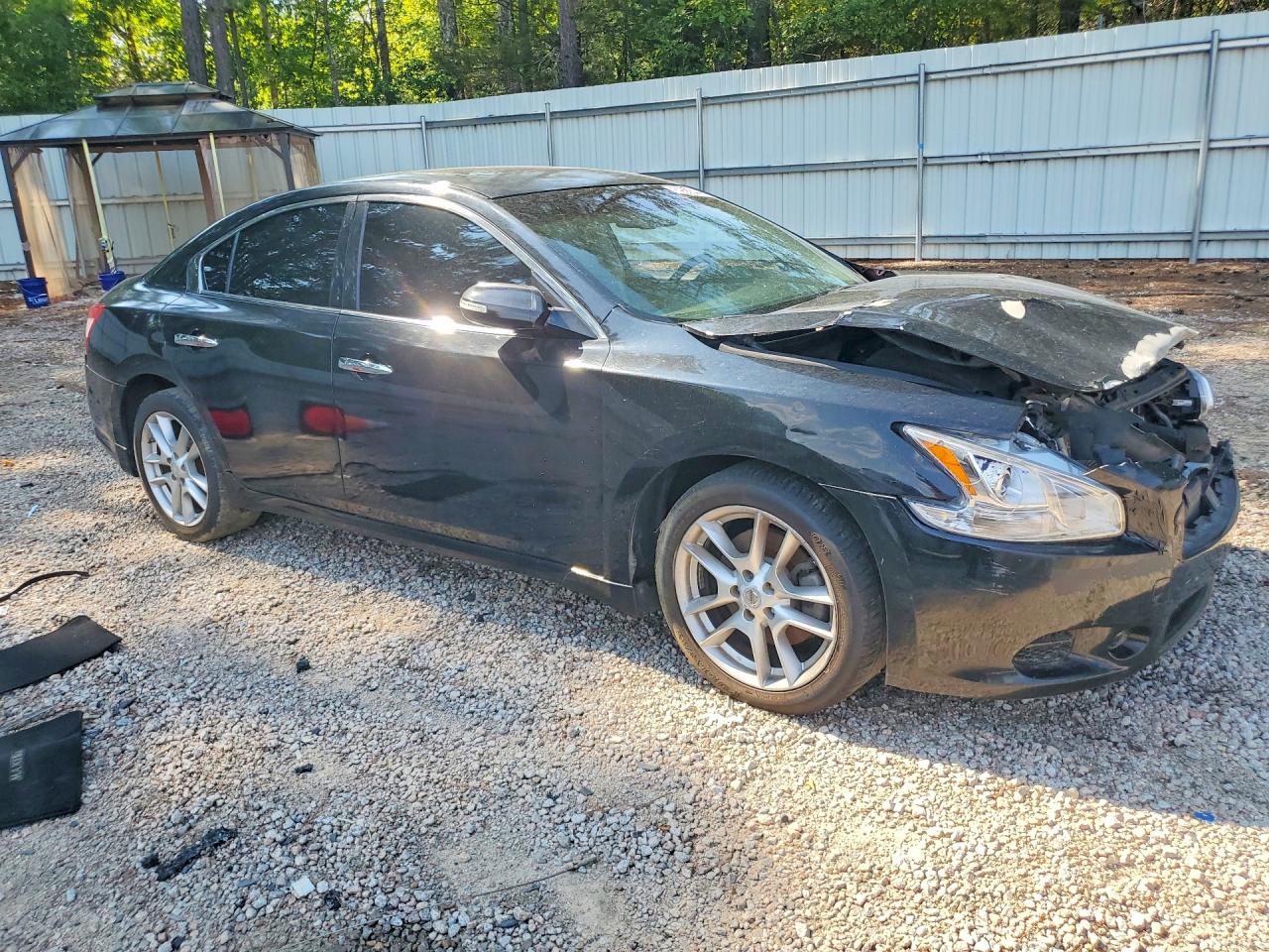 2010 Nissan Maxima 3.5 S Black vin: 1N4AA5AP8AC855447