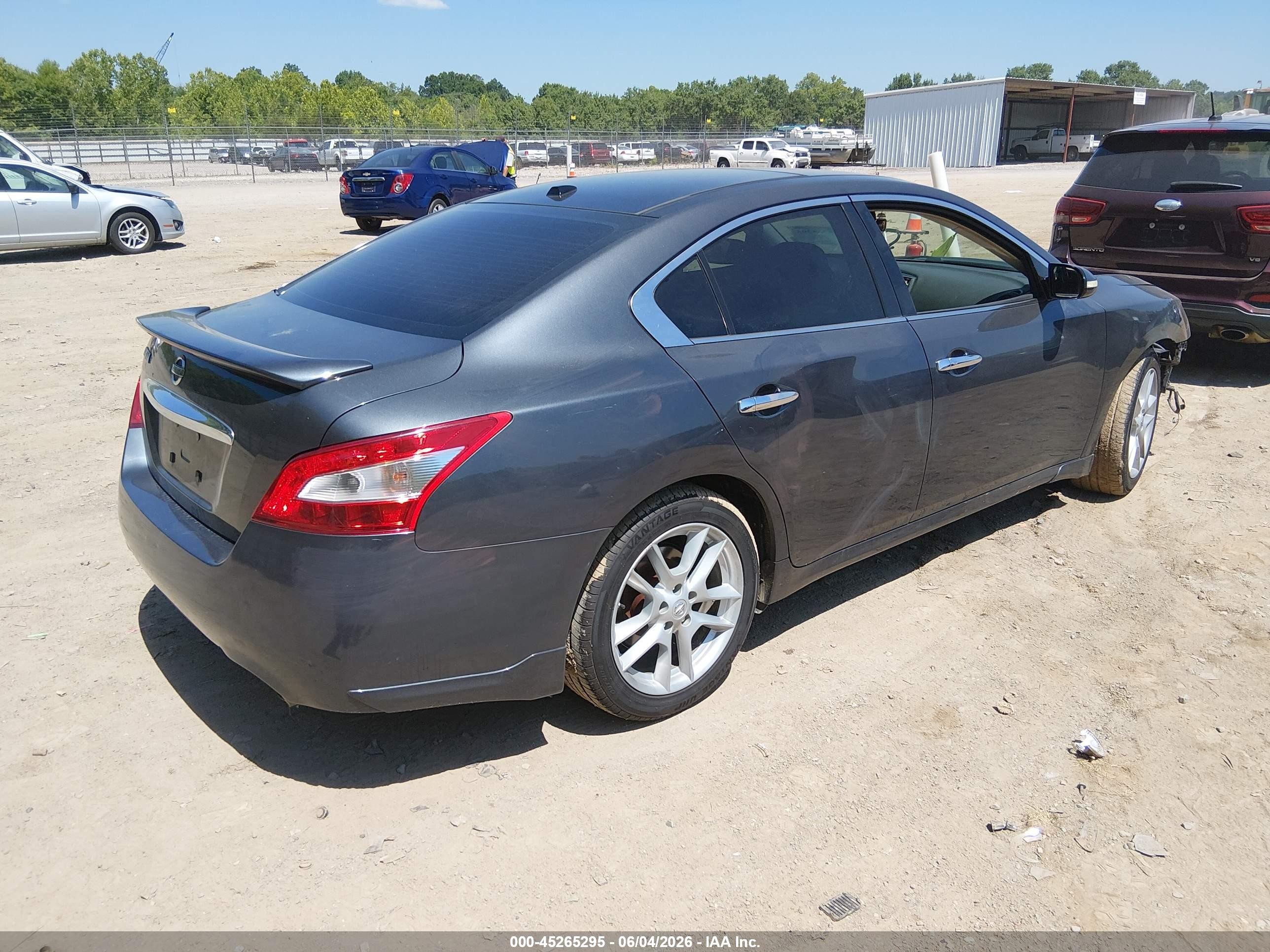 2010 Nissan Maxima 3.5 Sv Black vin: 1N4AA5AP8AC861300