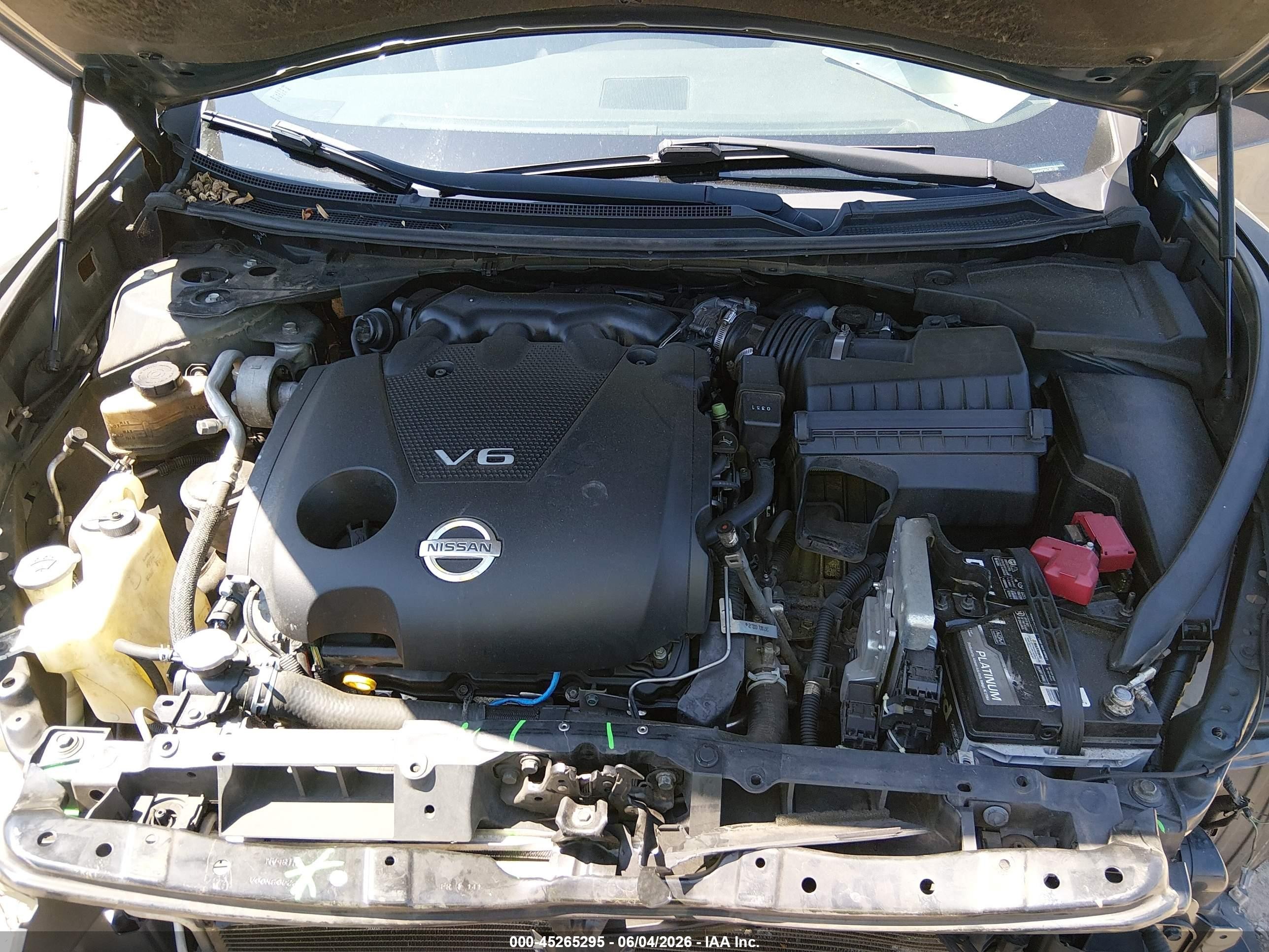 2010 Nissan Maxima 3.5 Sv Black vin: 1N4AA5AP8AC861300