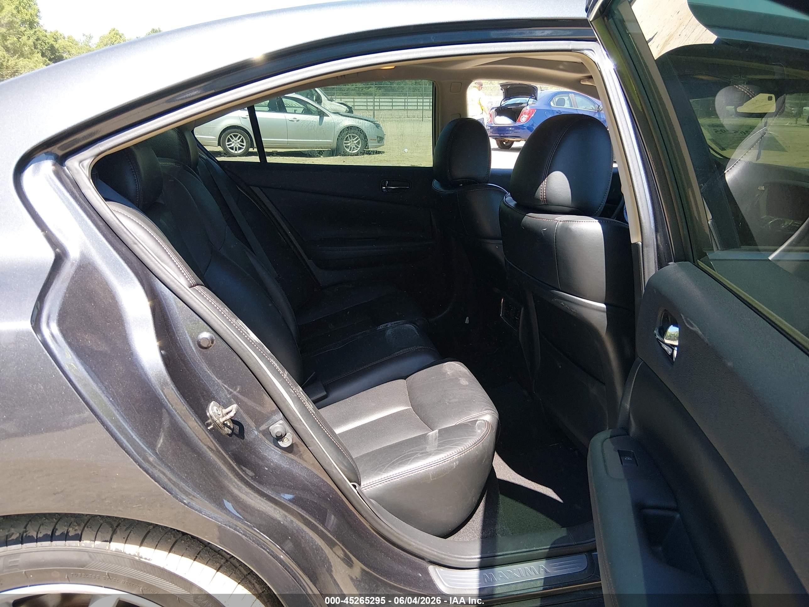 2010 Nissan Maxima 3.5 Sv Black vin: 1N4AA5AP8AC861300