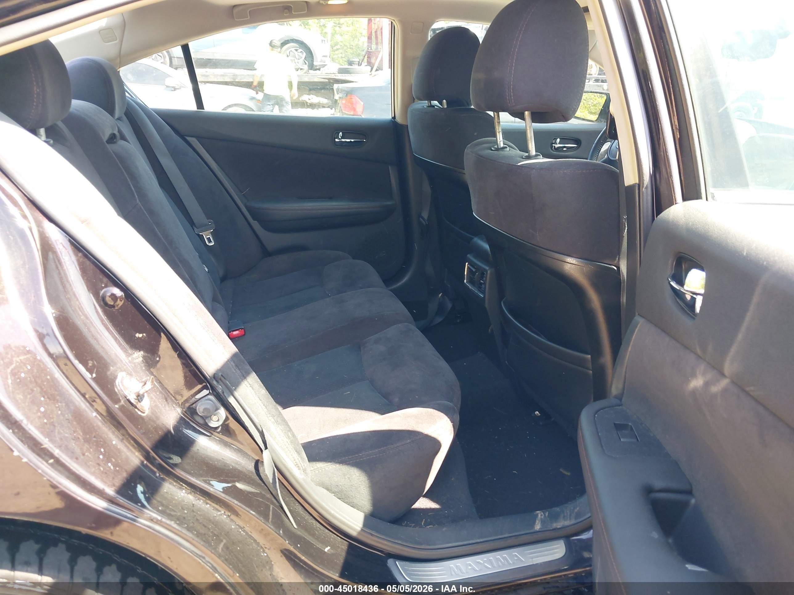 2010 Nissan Maxima 3.5 S Бордовый vin: 1N4AA5AP8AC862852